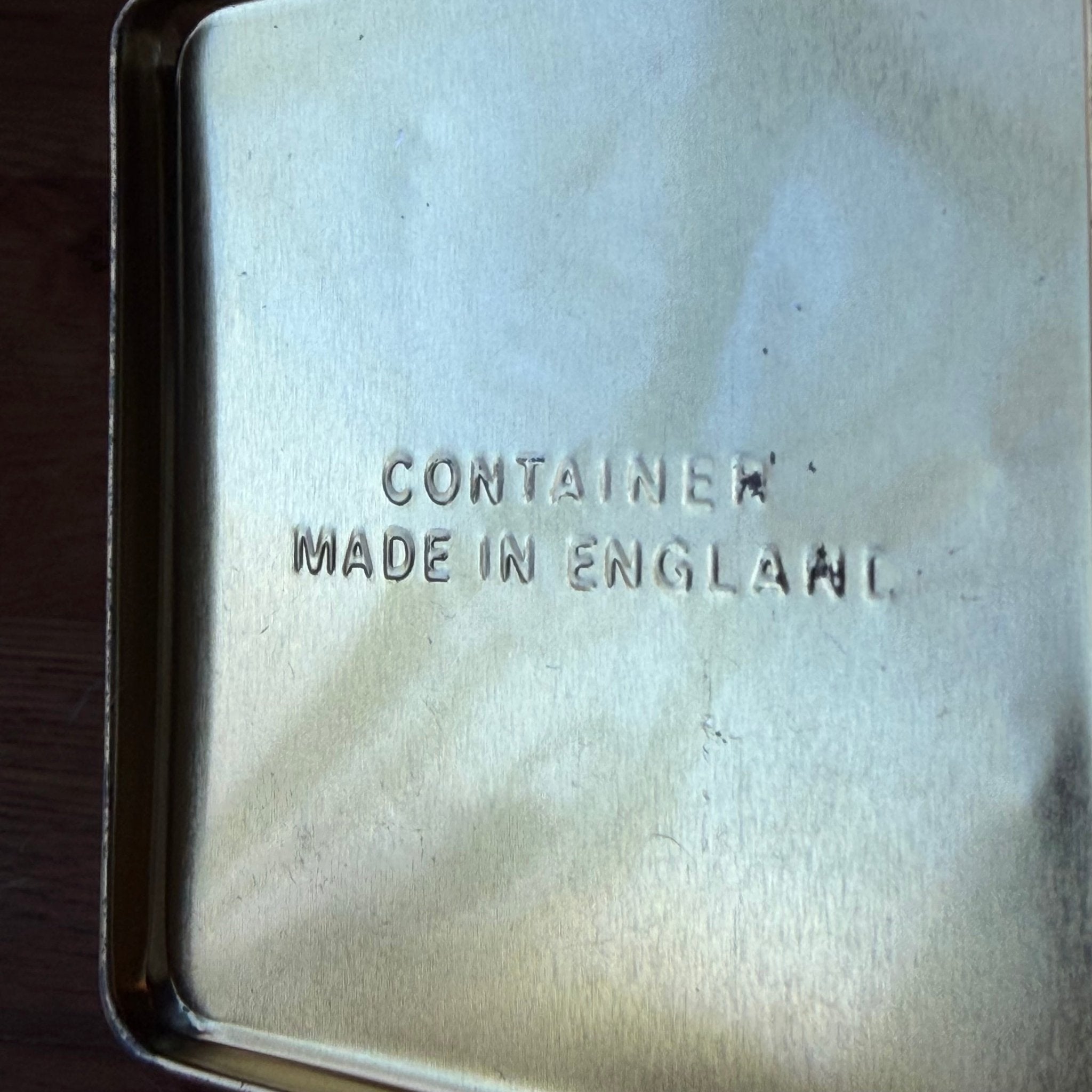 Vintage Pilot Brand Tea Tin – Engels Theeblik met Piloot – Made in England