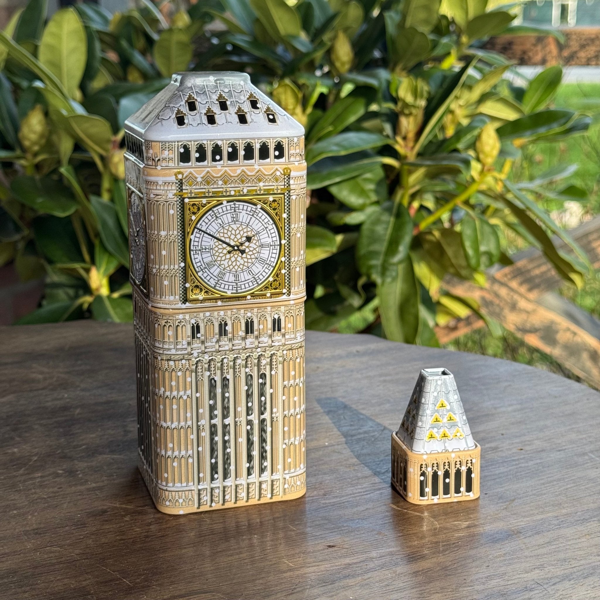 Winter Big Ben Tin Theeblik - The Collectionist