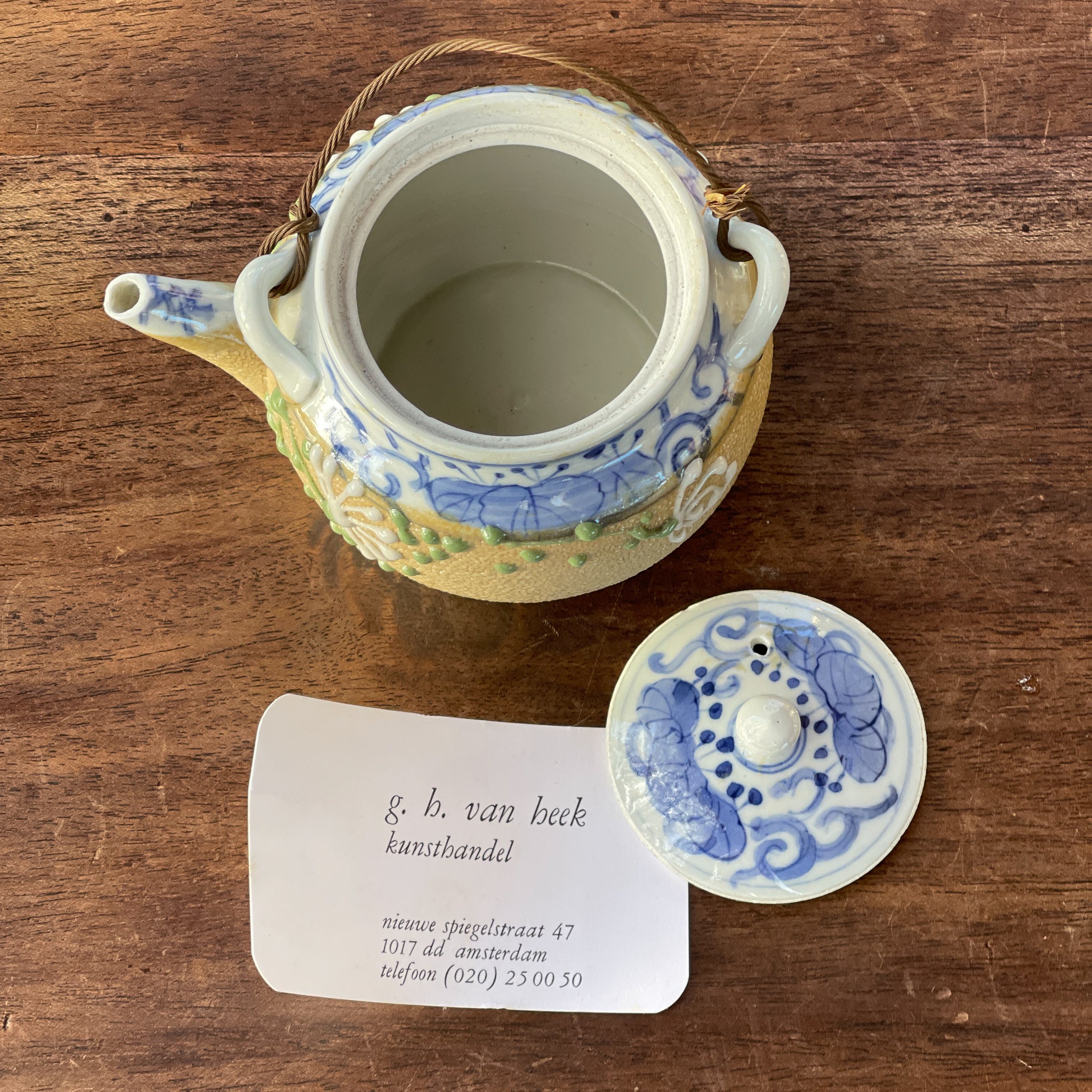 Antiek Japans trekpotje (1850-1926) - Bamestra Curiosa