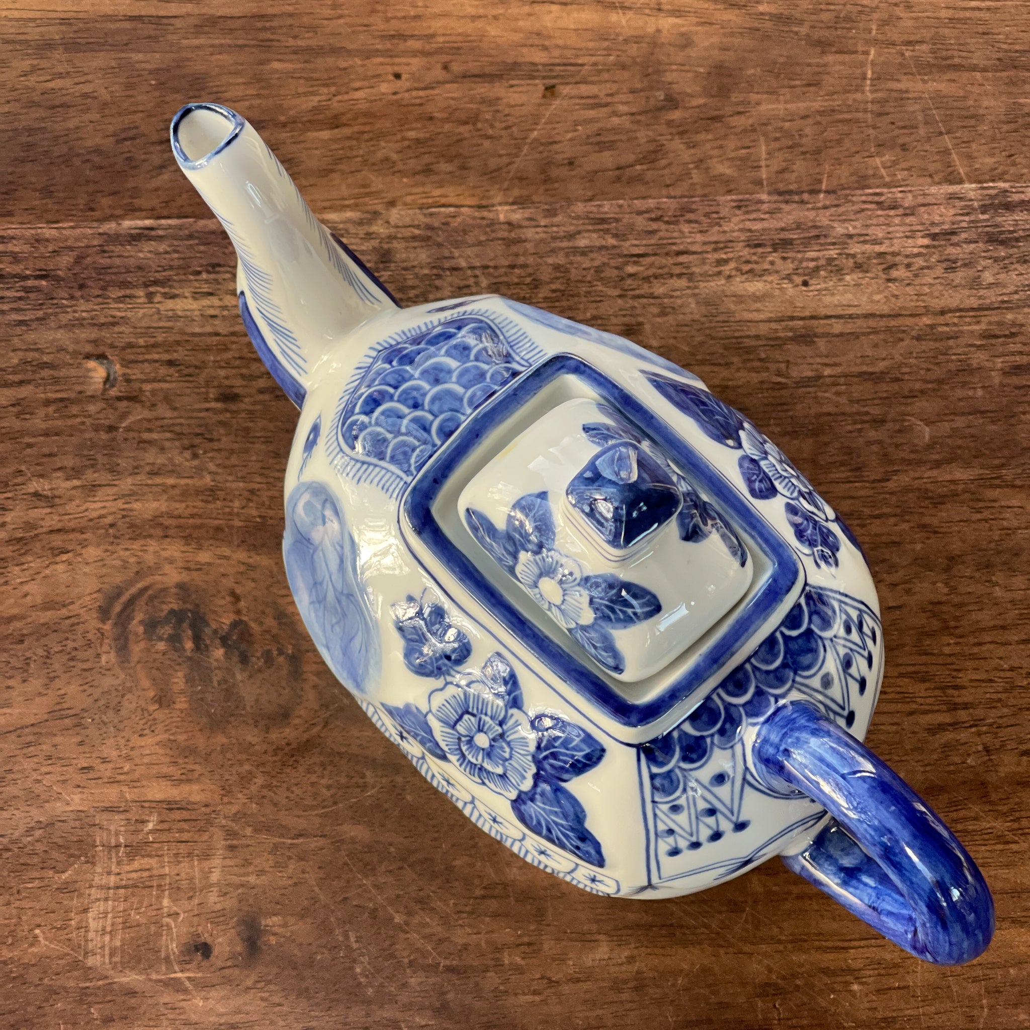 Chinees Porseleinen Theepotje Olifant - Bamestra Curiosa