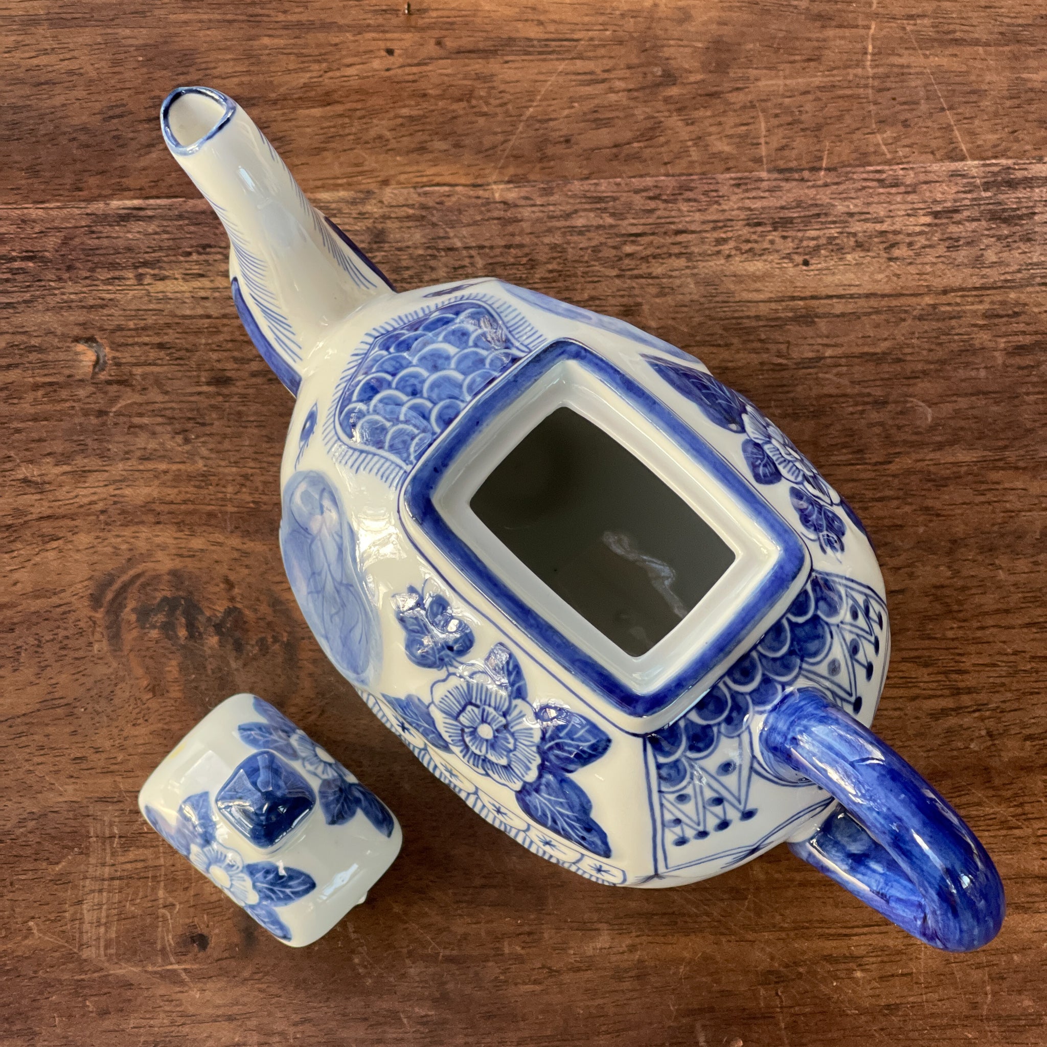 Chinees Porseleinen Theepotje Olifant - Bamestra Curiosa