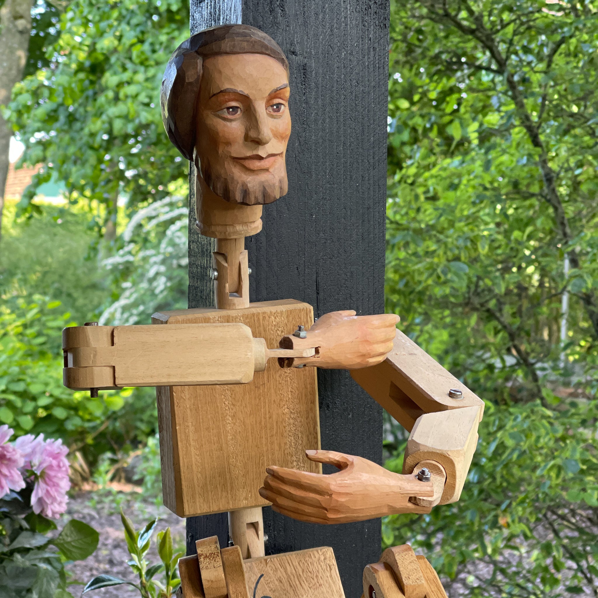 Houten Lendenpop 90 cm The Collectionist