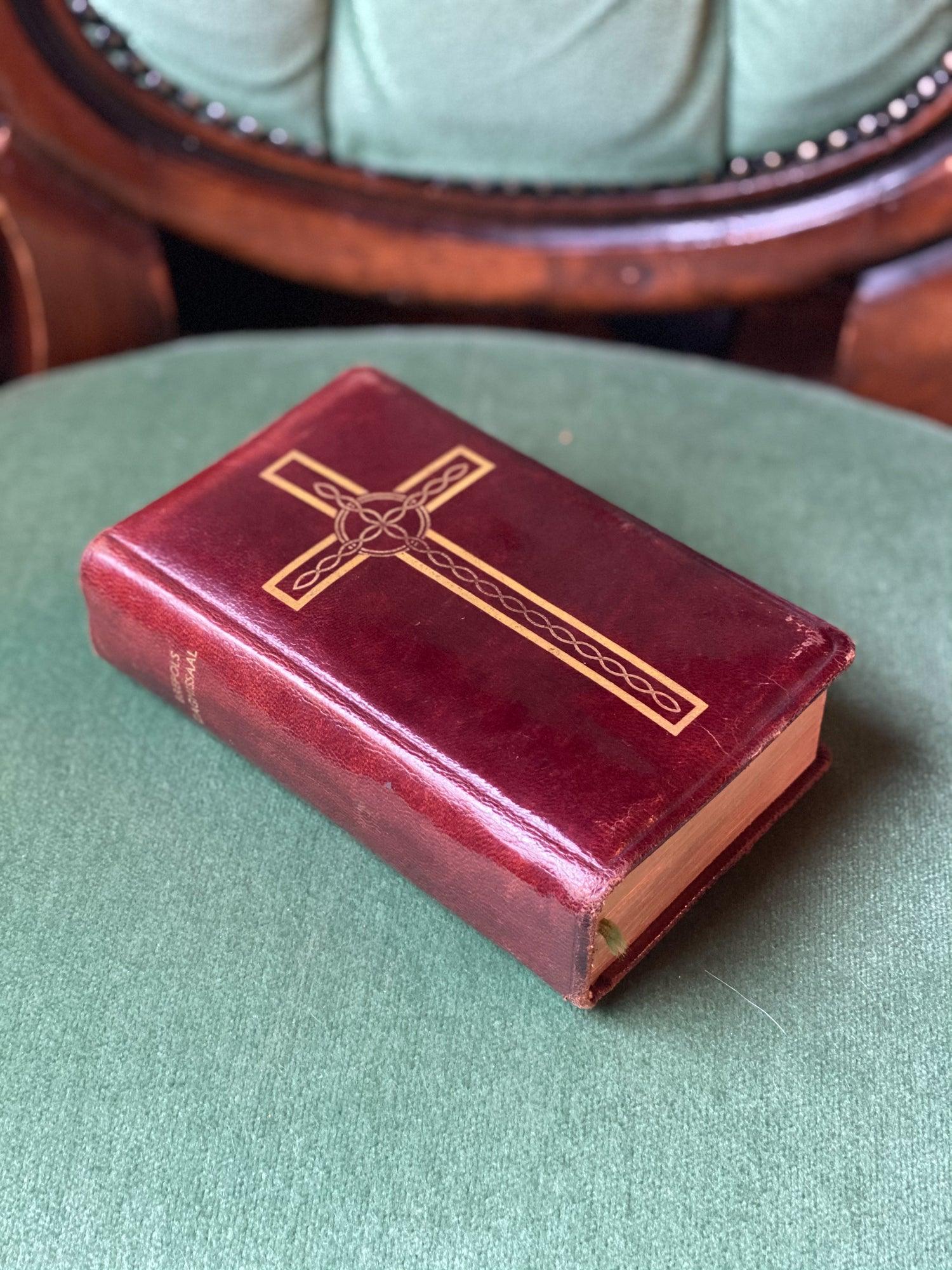 Bijbel met leren kaft - Bamestra Curiosa