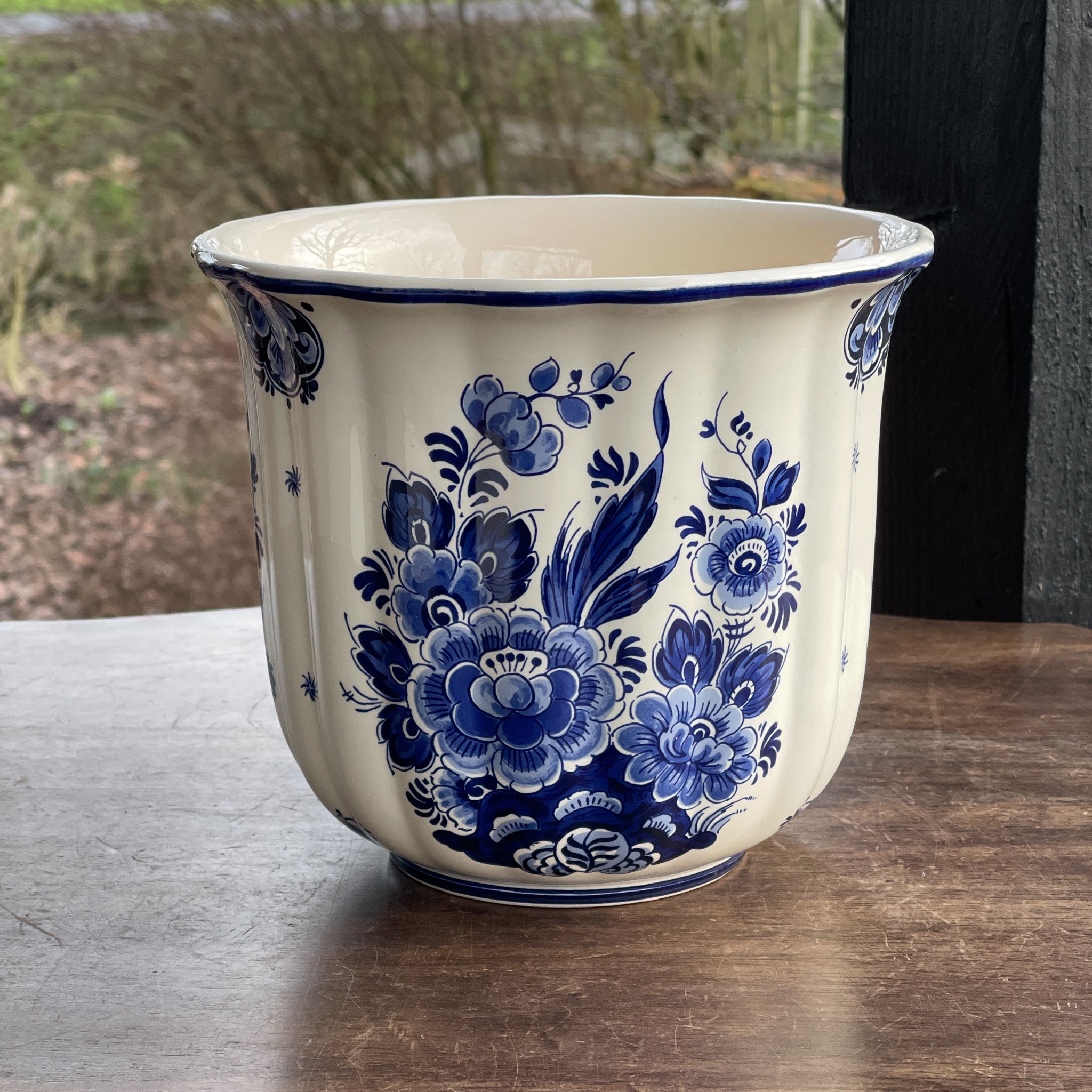 Bloempot Delfts Holland Handwerk - Bamestra Curiosa