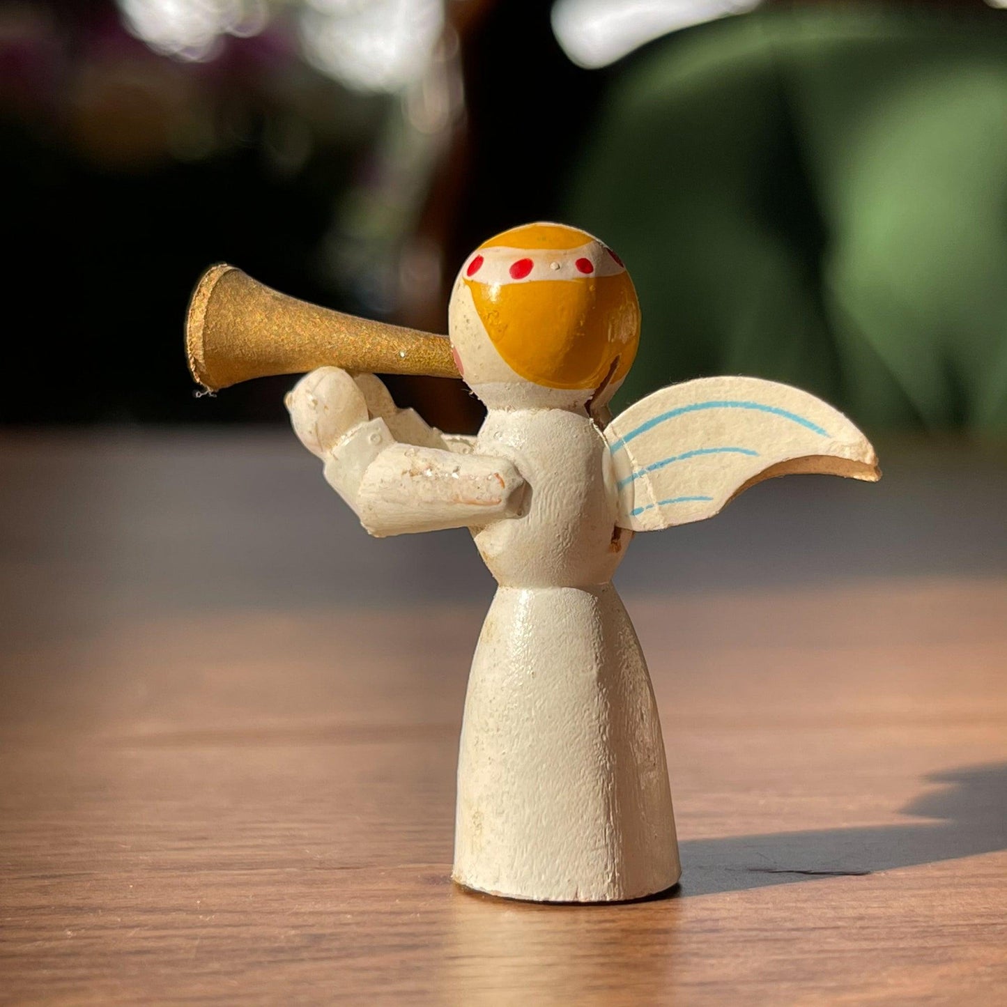 Houten kerst engeltje - Bamestra Curiosa