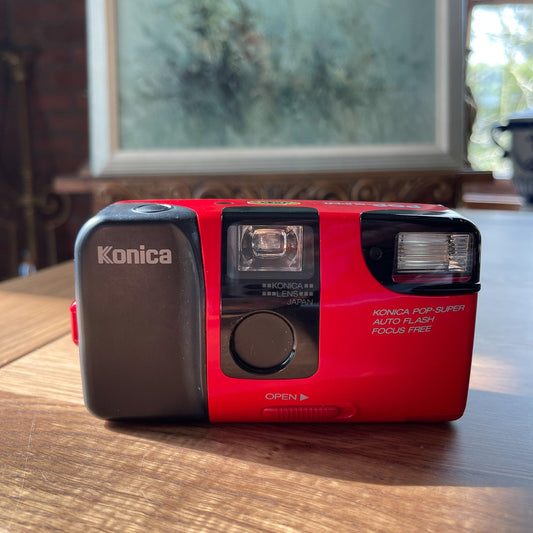 Konica Pop Super 35mm Camera - Bamestra Curiosa