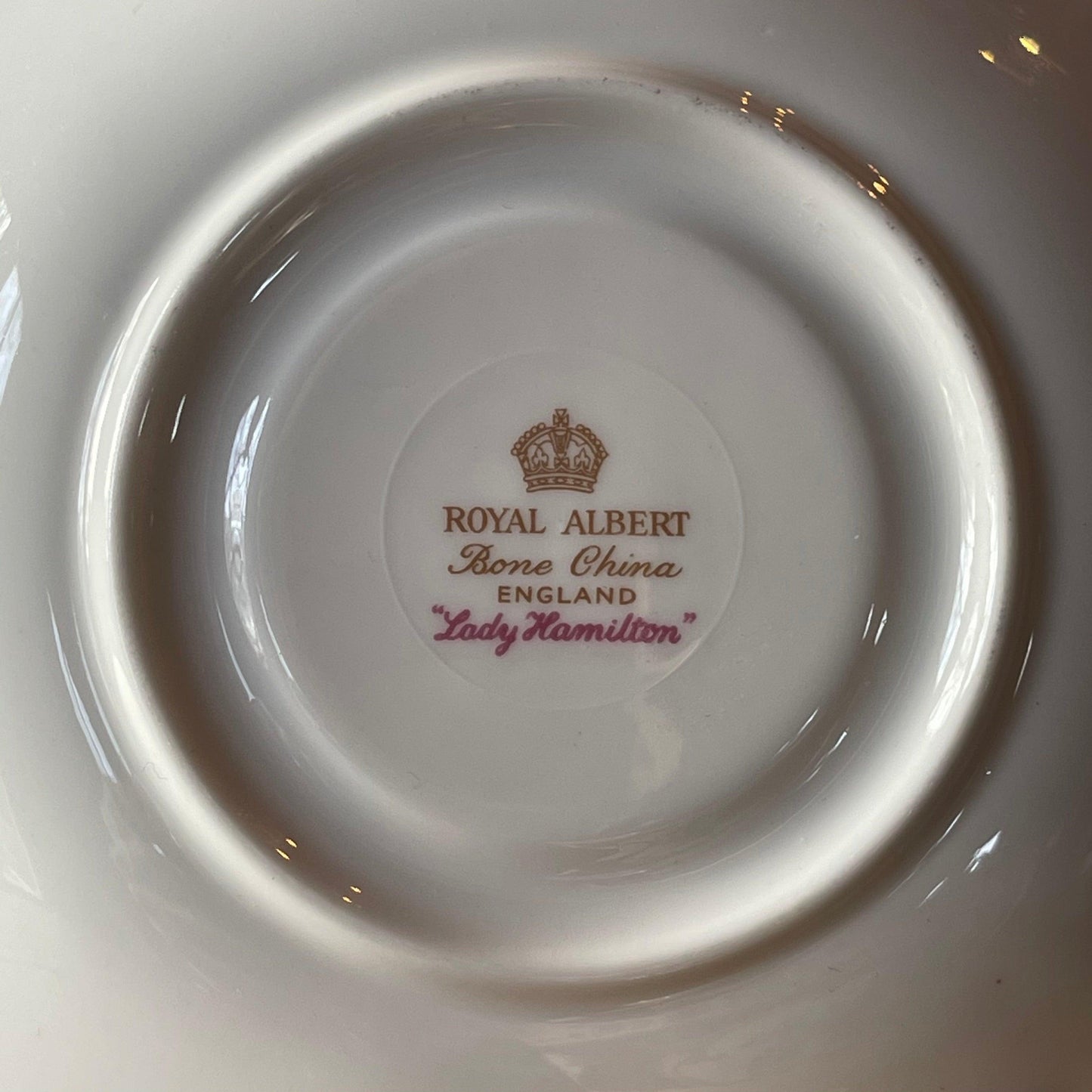 Royal Albert Kopje met schoteltje - Bamestra Curiosa