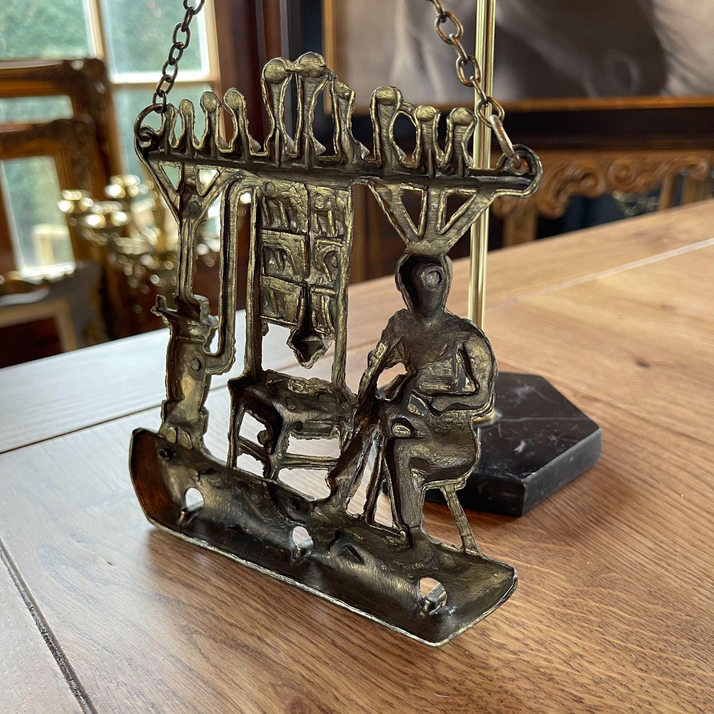 Sleutel rekje van koper van een schoenmaker - Bamestra Curiosa