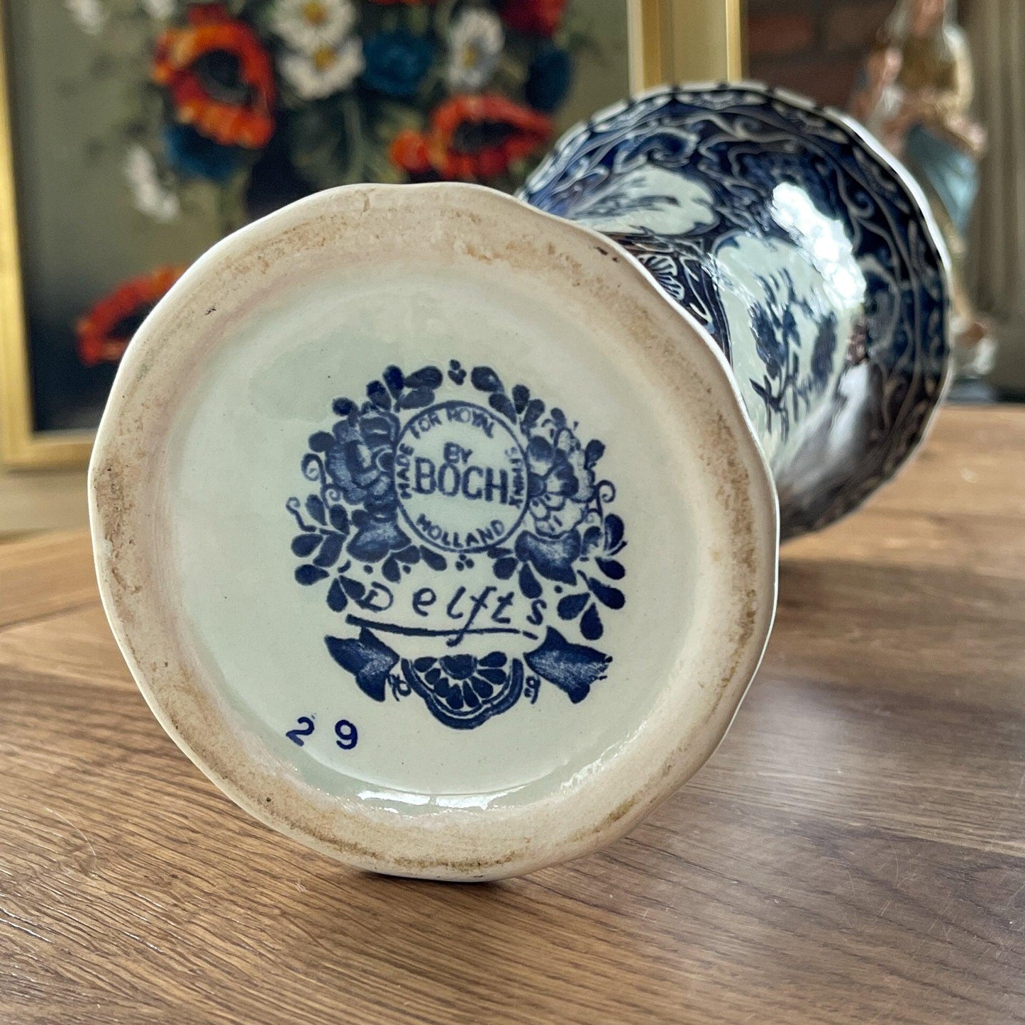 Vaas Delfts Blauw - Bamestra Curiosa