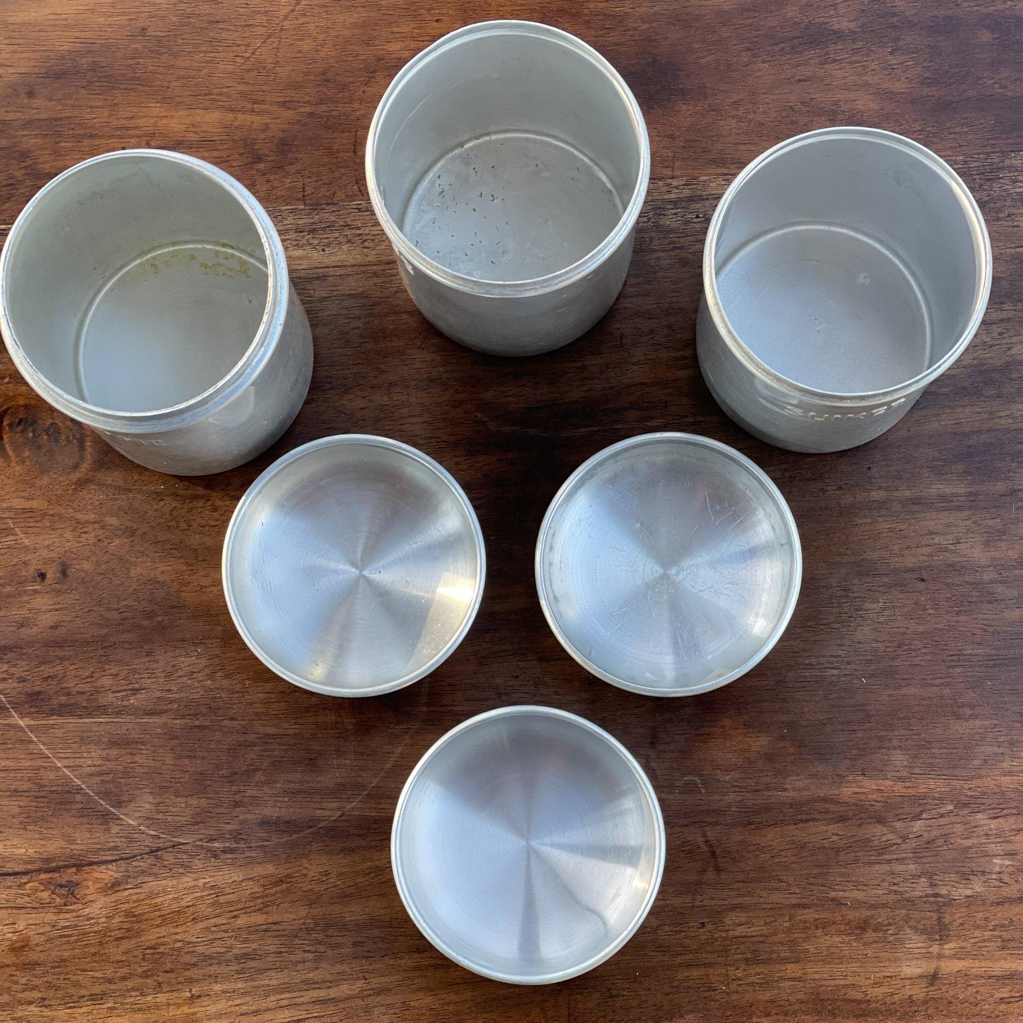 Aluminium Koffie Thee en Suiker bussen - The Collectionist