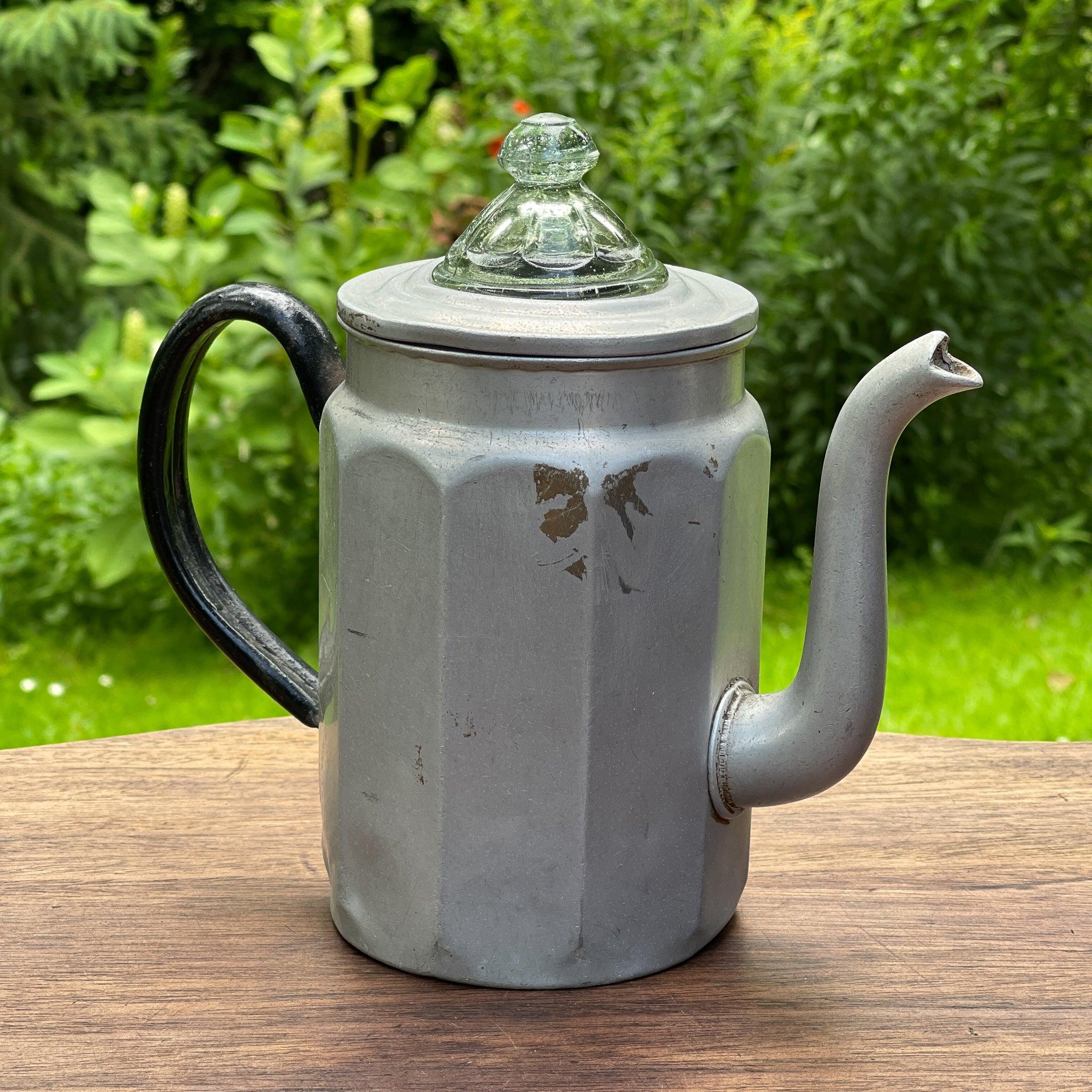 Aluminium thee / koffiepot - The Collectionist