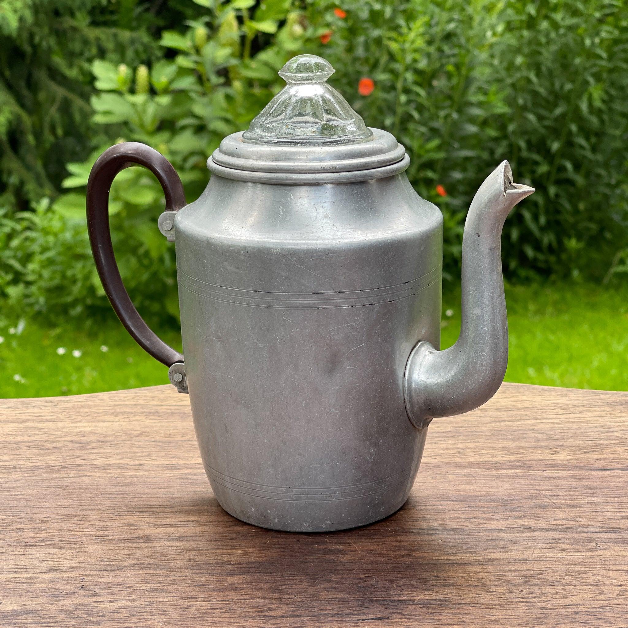 Aluminium thee / koffiepot - The Collectionist