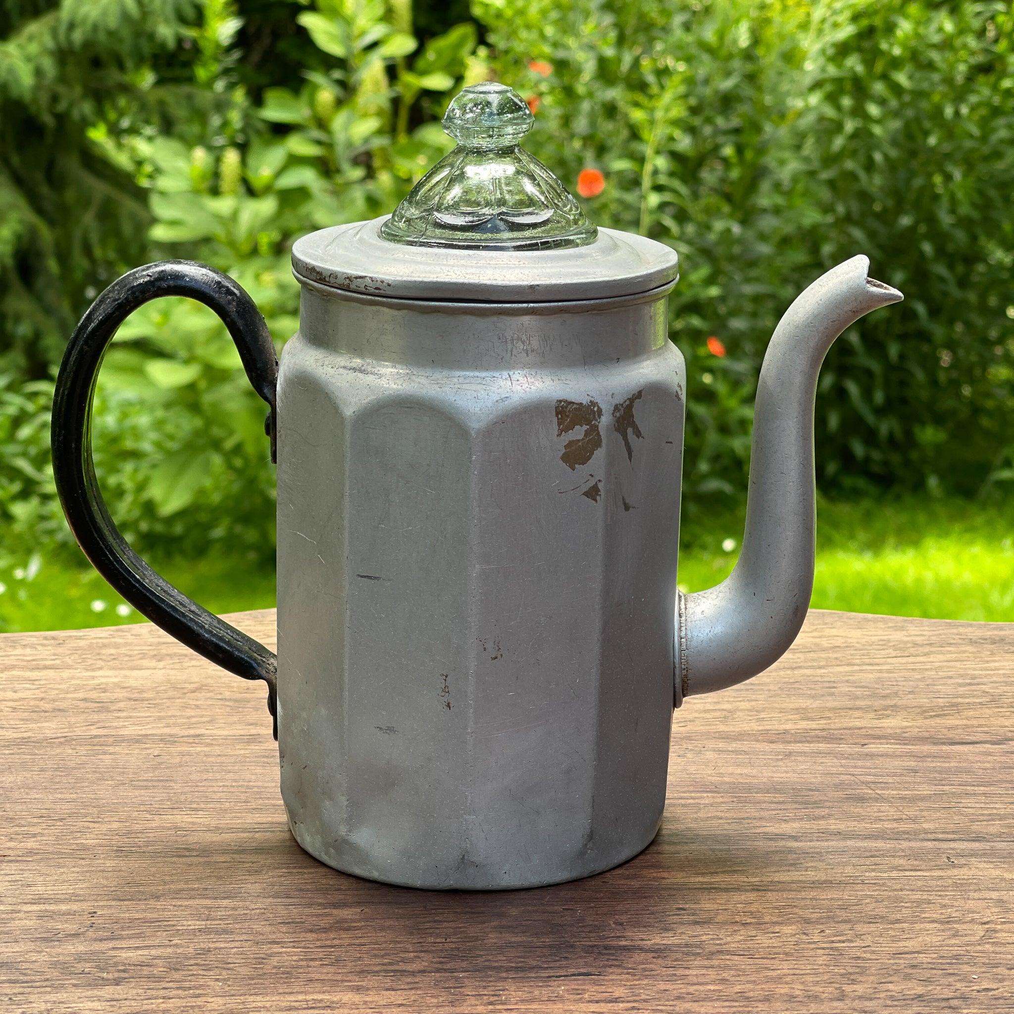 Aluminium thee / koffiepot - The Collectionist