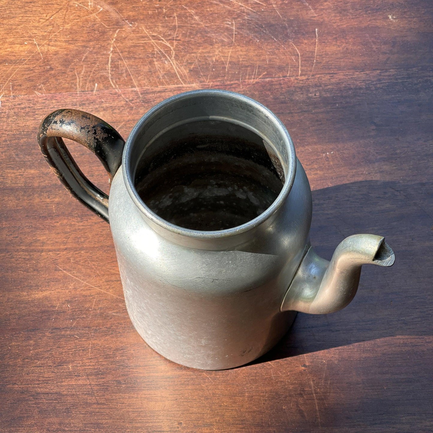 Aluminium theepot / koffiepot - Bamestra Curiosa