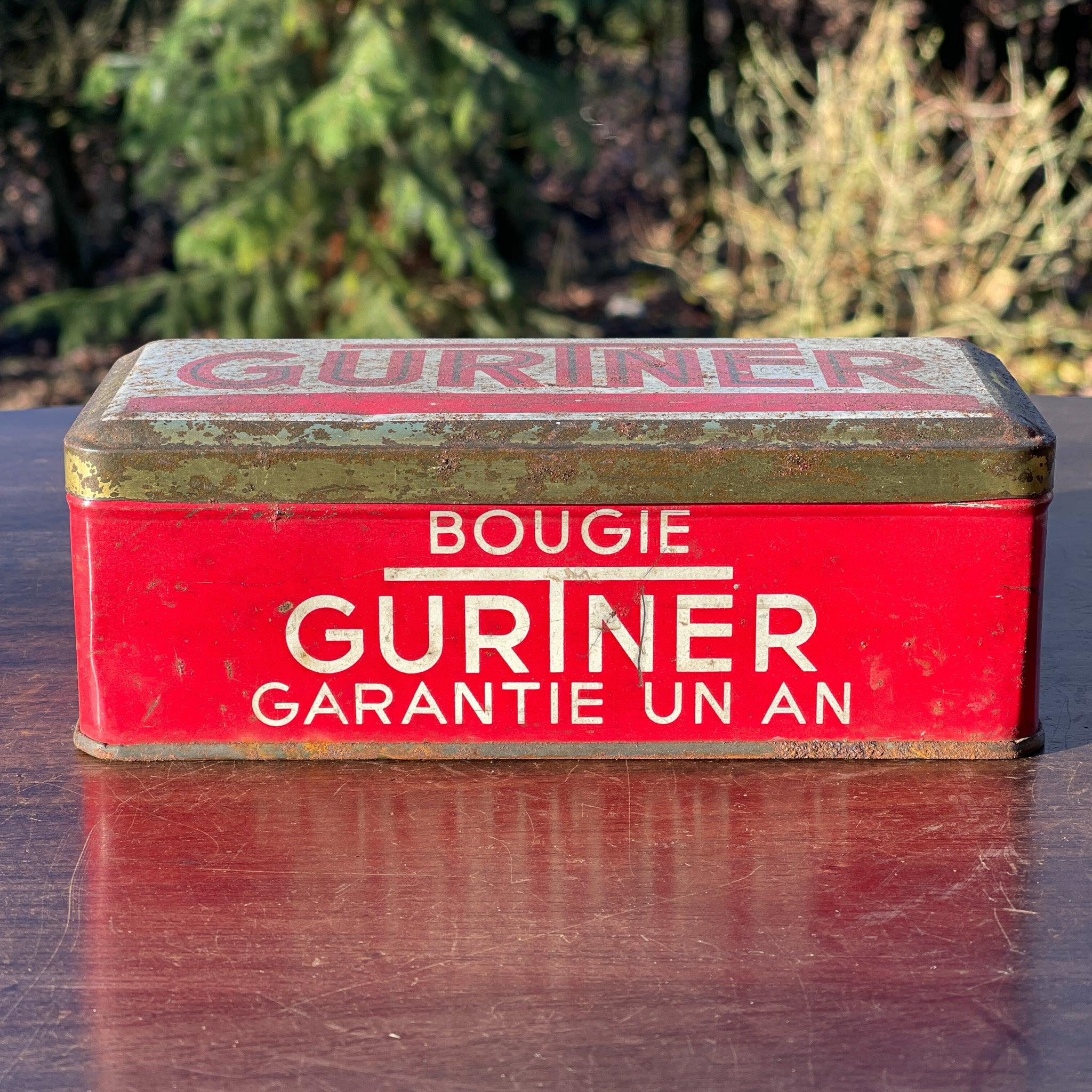 Antiek blik van Gurtner Bougie - Bamestra Curiosa
