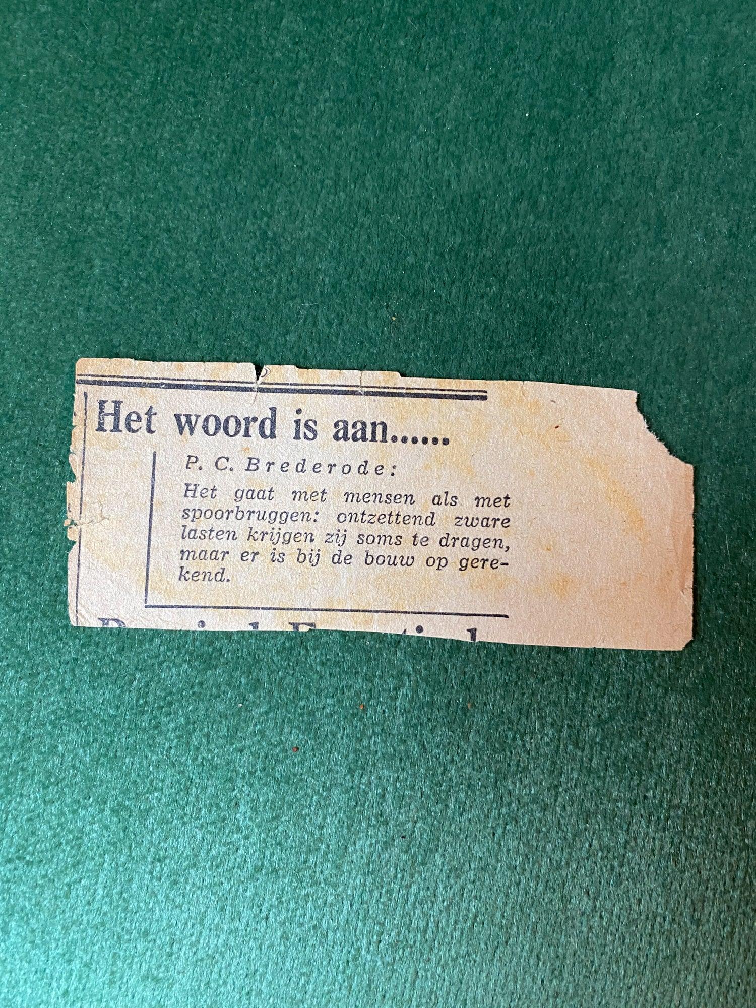 Antieke bijbel met leren kaft uit 1884 - The Collectionist