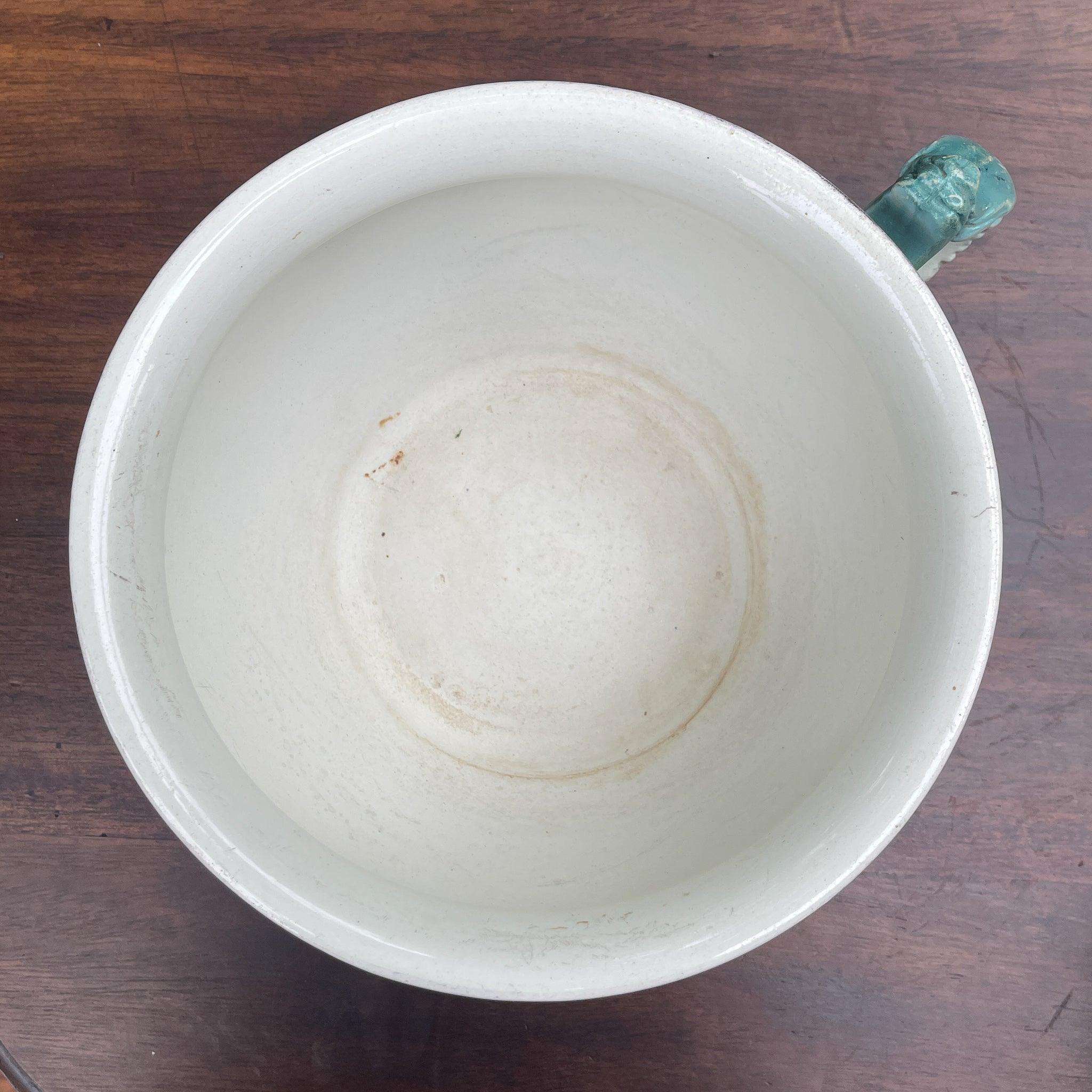 Antieke Engelse bloempot met rozen - The Collectionist