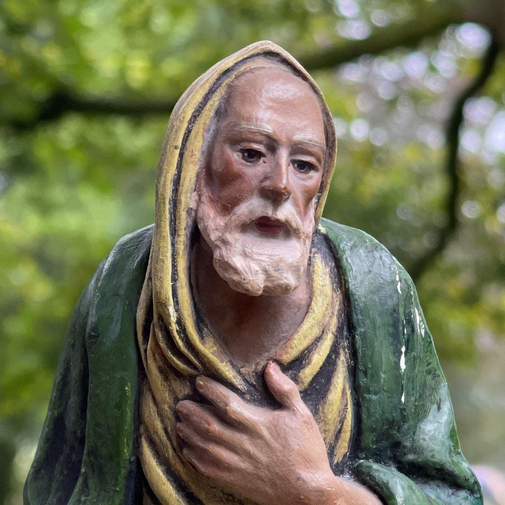 Antieke herder van gips - The Collectionist