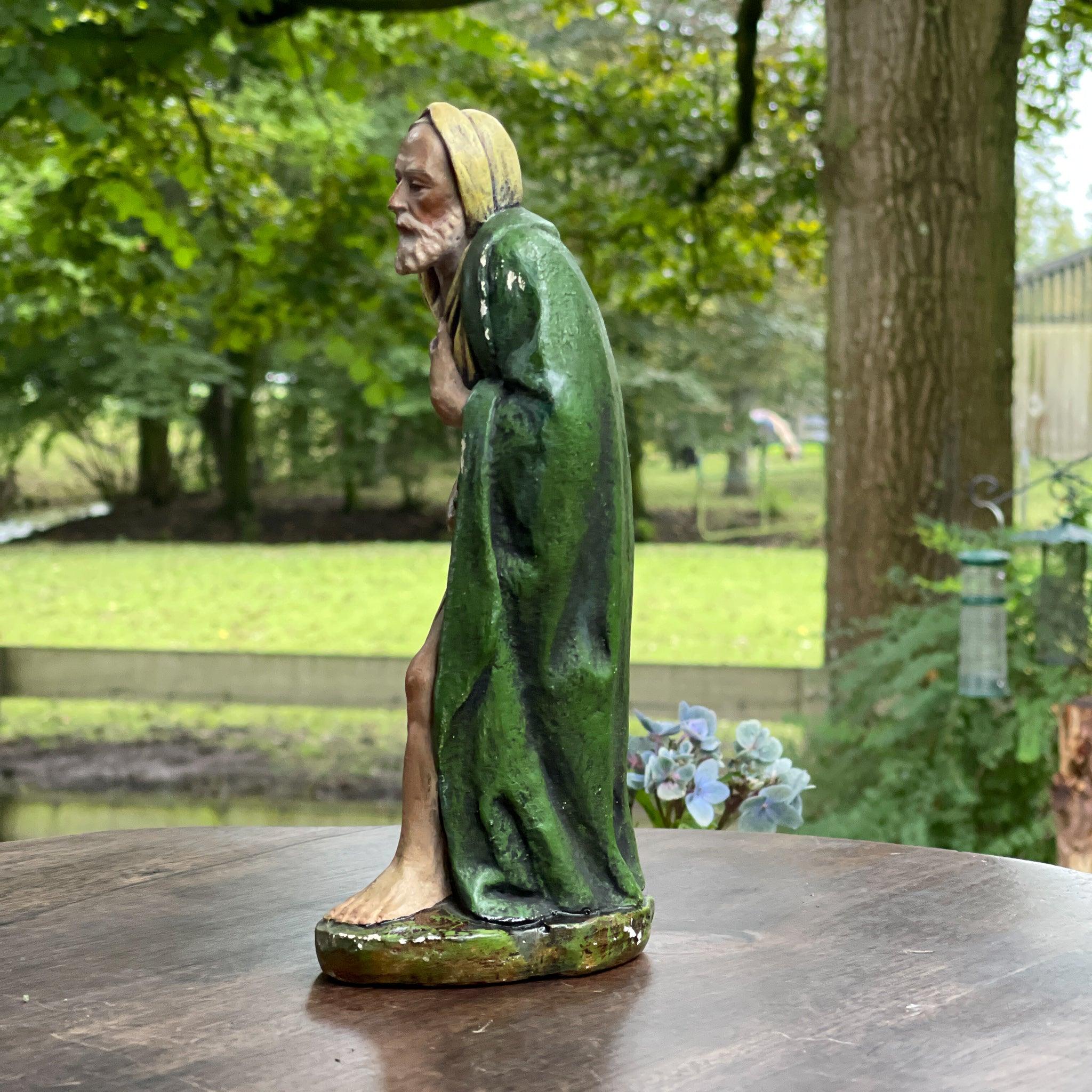 Antieke herder van gips - The Collectionist