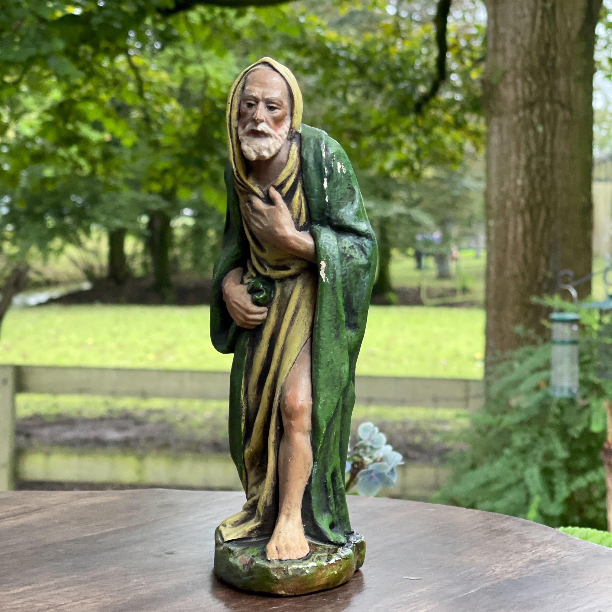 Antieke herder van gips - The Collectionist