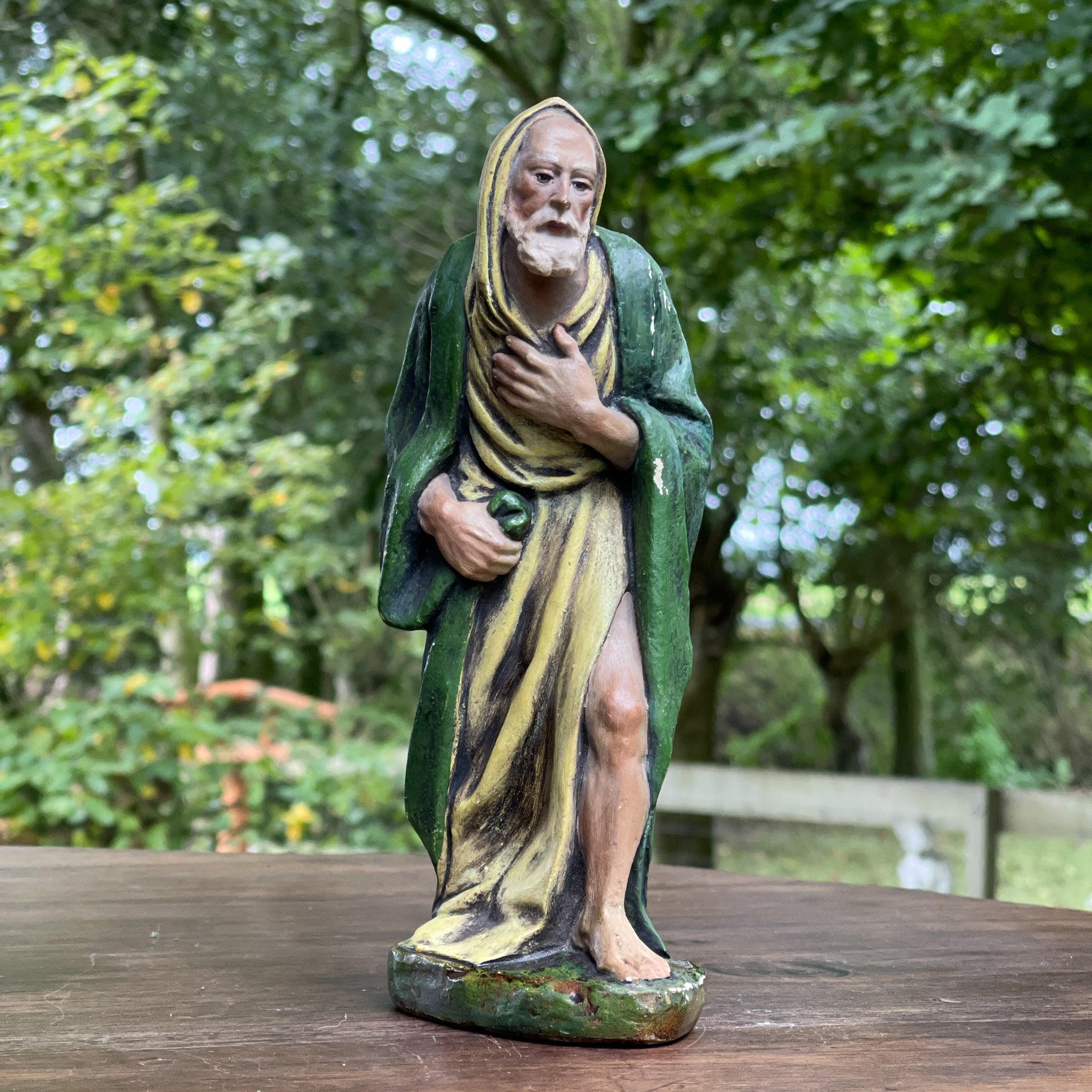 Antieke herder van gips - The Collectionist