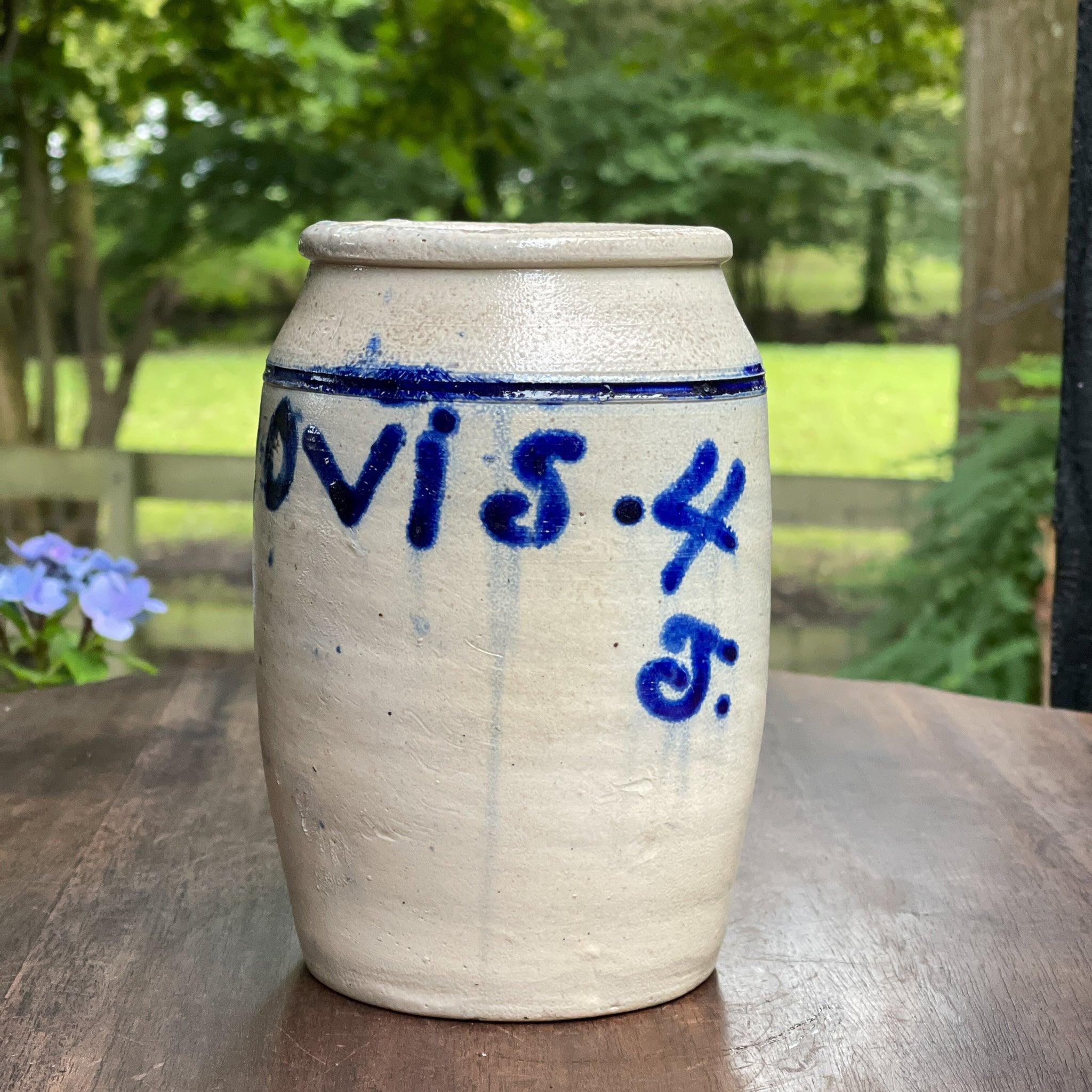 Antieke Keulse aardewerk ansjovis pot - The Collectionist