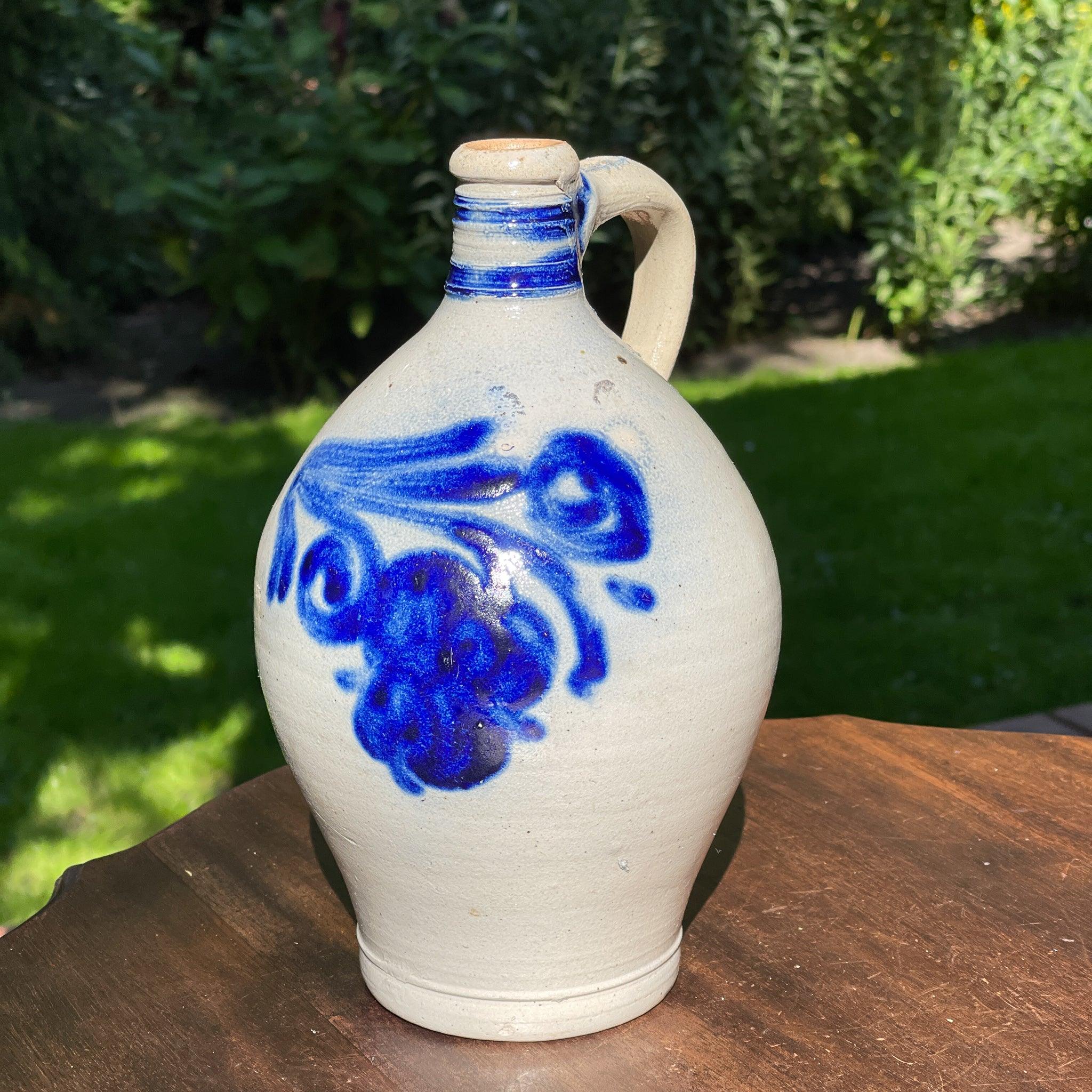 Antieke Keulse aardewerk kruik / vaas 1,5L - Bamestra Curiosa