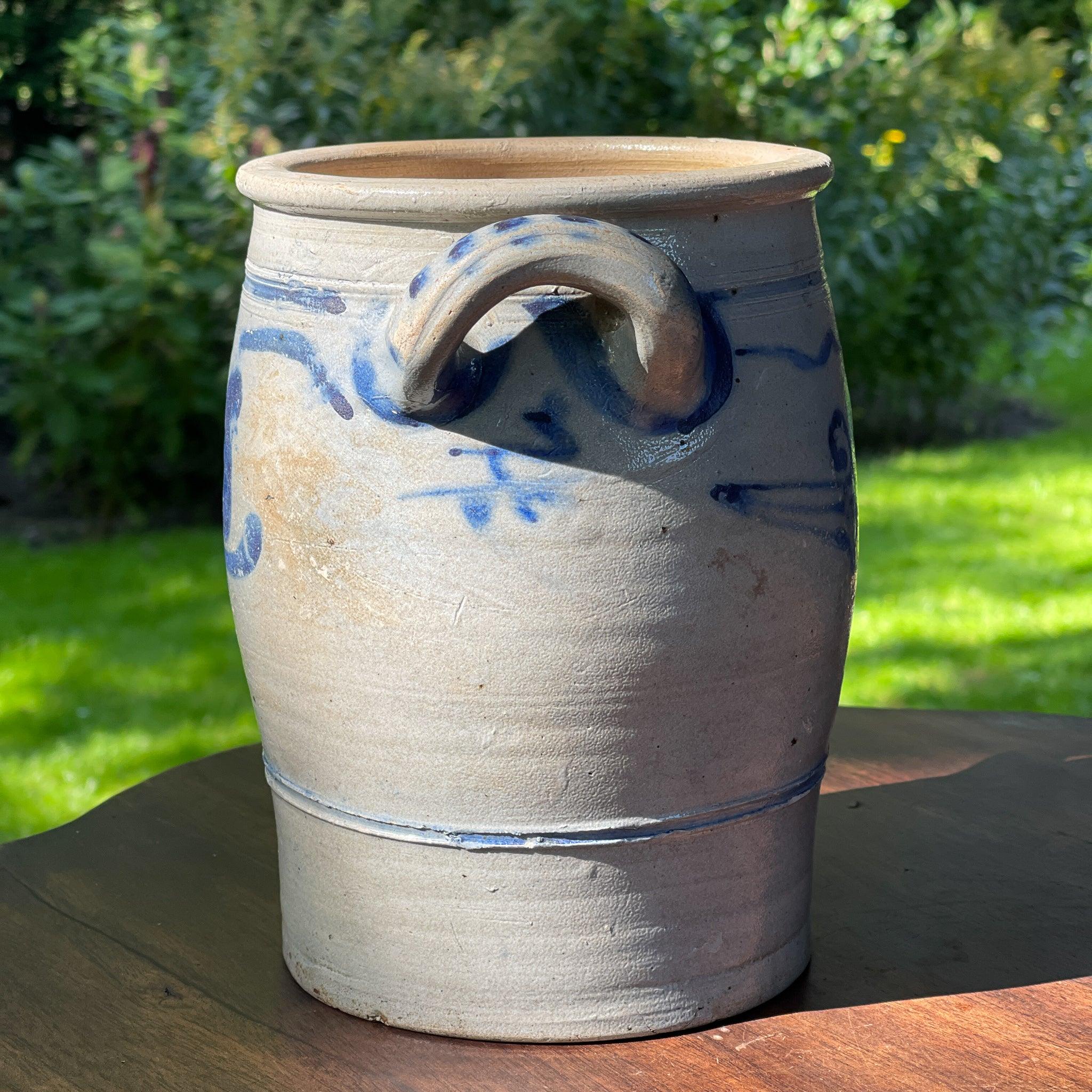 Antieke Keulse aardewerk pot / bloempot - The Collectionist