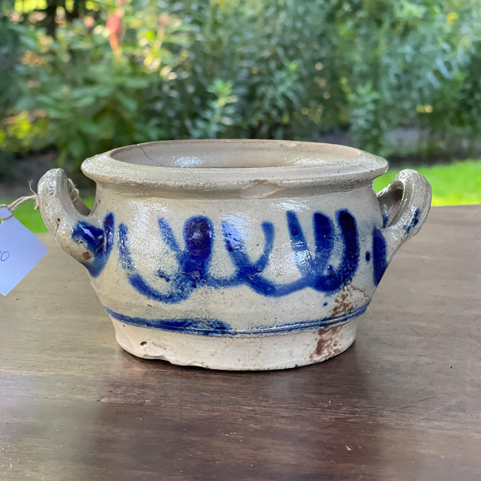 Antieke Keulse aardewerk pot / bloempot - The Collectionist