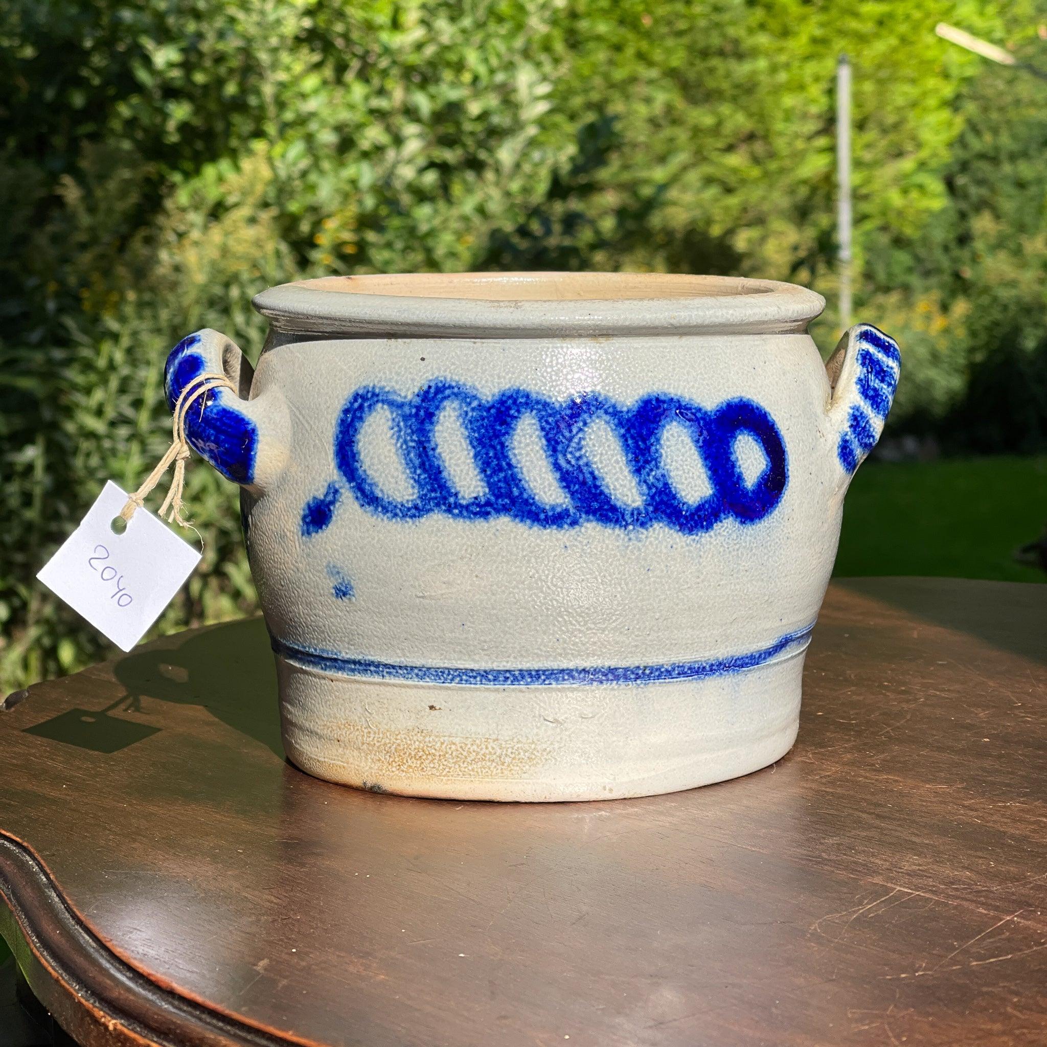 Antieke Keulse aardewerk pot / bloempot - The Collectionist