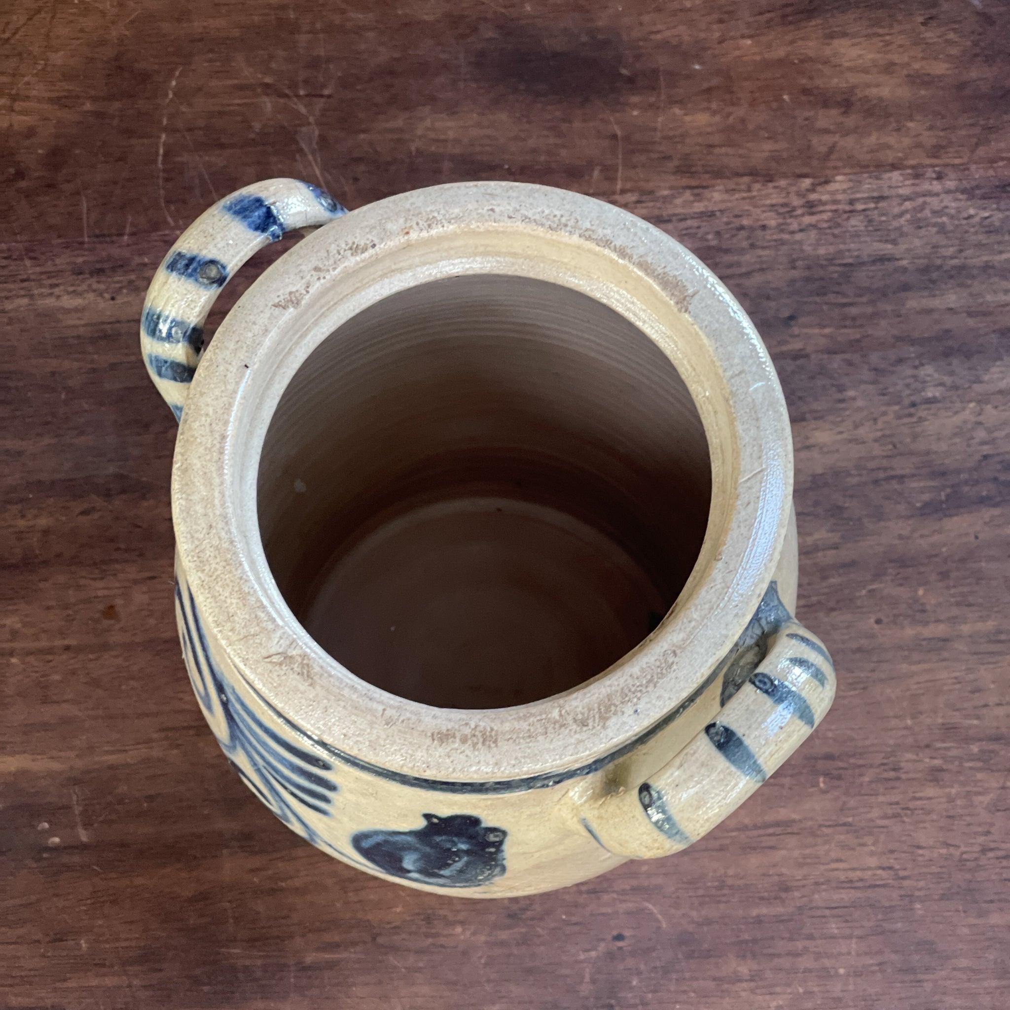 Antieke Keulse aardewerk pot / bloempot - The Collectionist