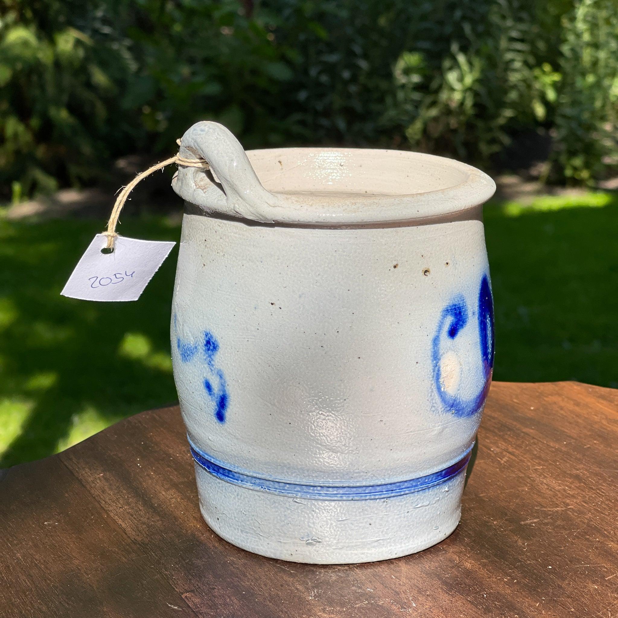 Antieke Keulse aardewerk pot / bloempot - Bamestra Curiosa