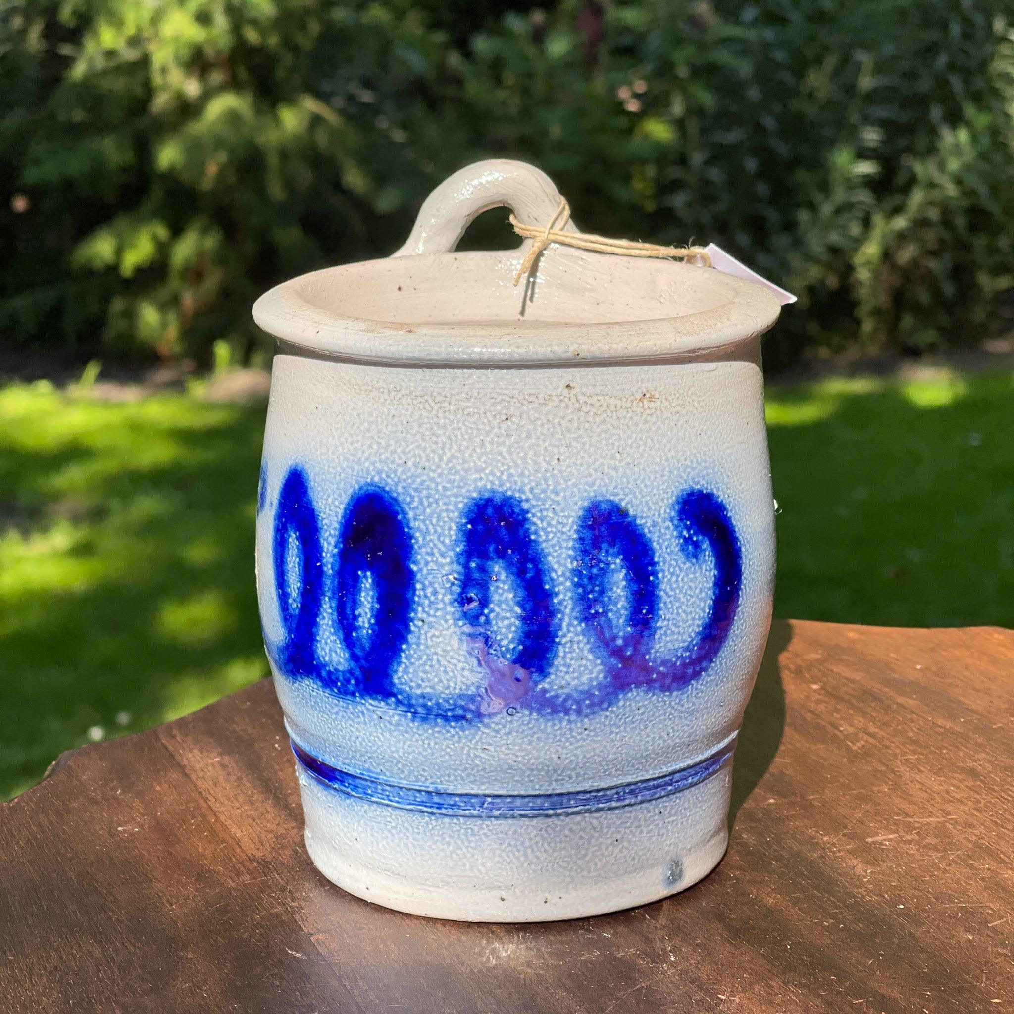 Antieke Keulse aardewerk pot / bloempot - Bamestra Curiosa