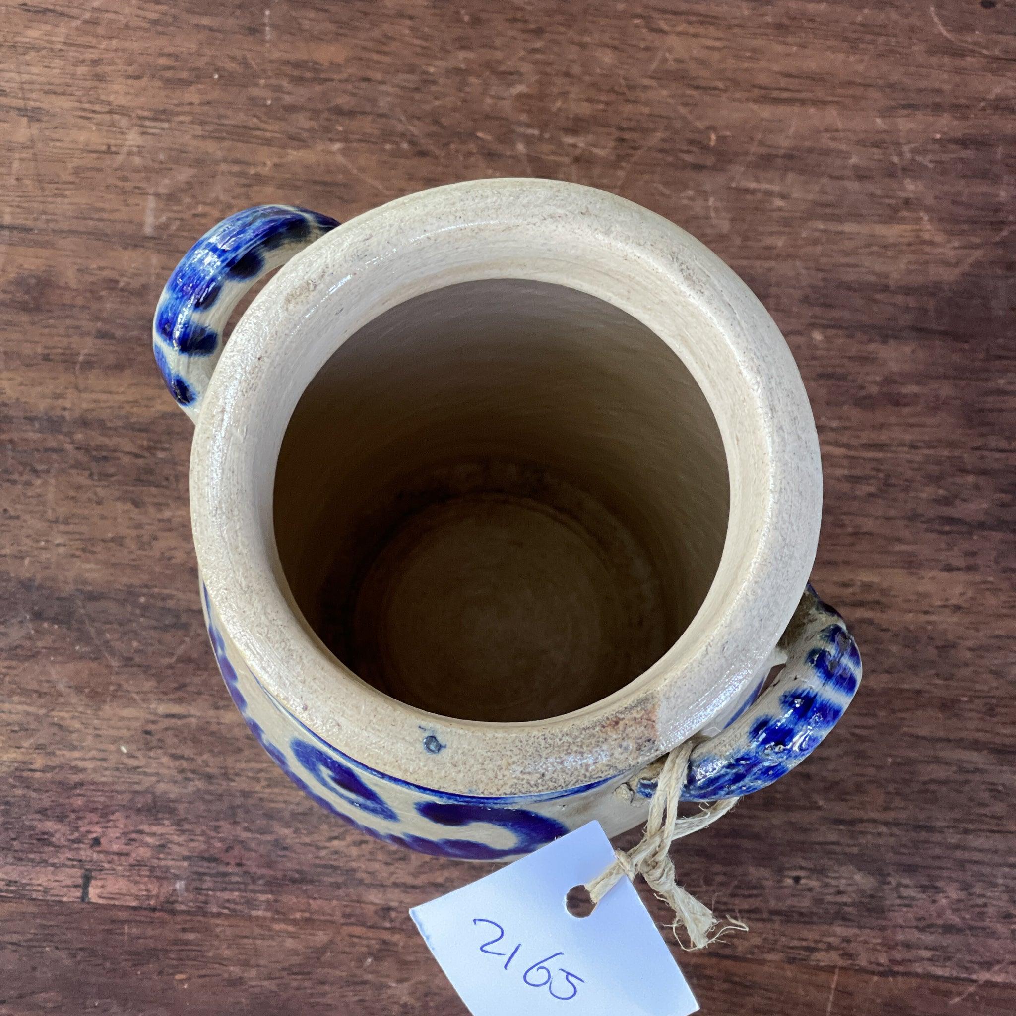 Antieke Keulse aardewerk pot / bloempot - Bamestra Curiosa