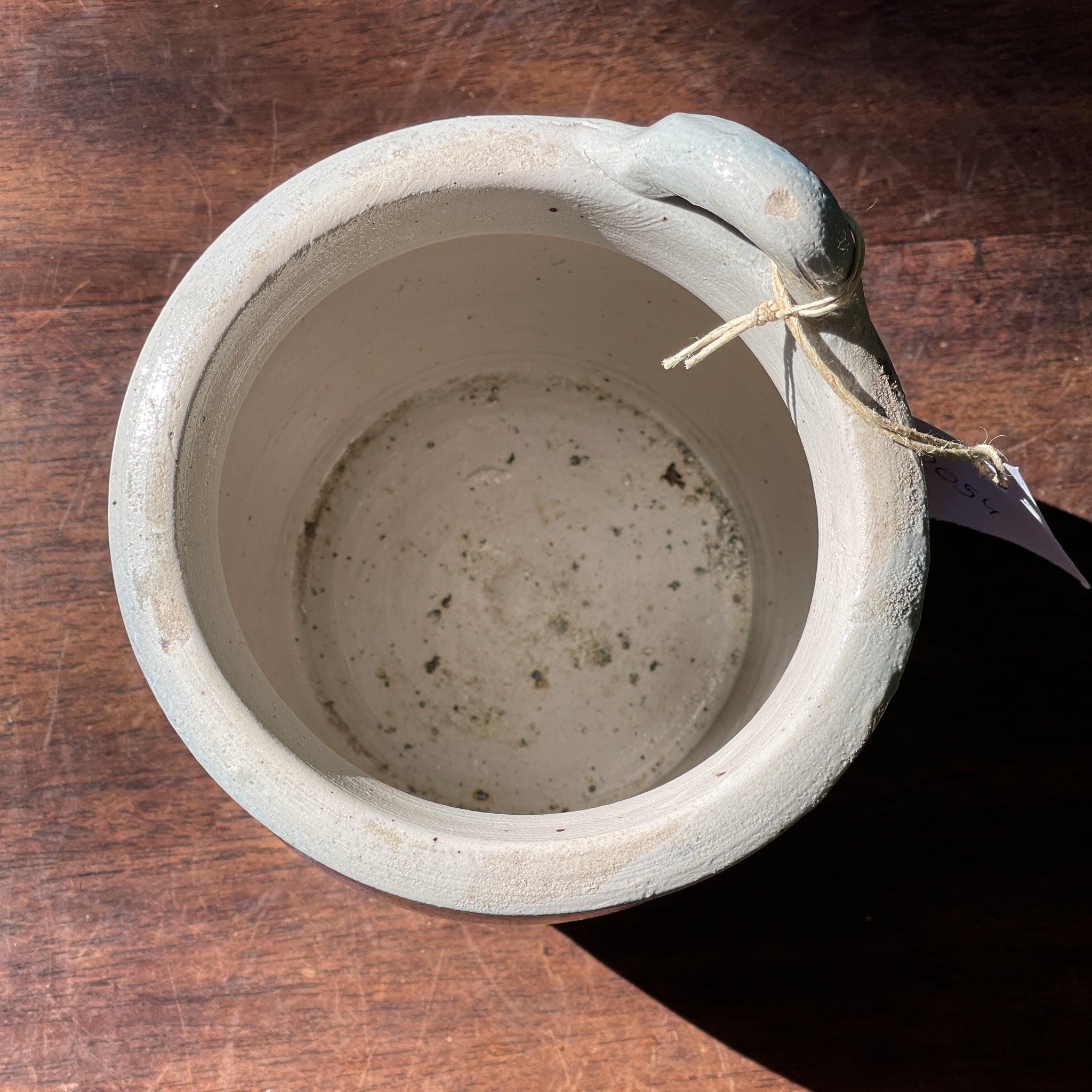 Antieke Keulse aardewerk pot / bloempot - Bamestra Curiosa