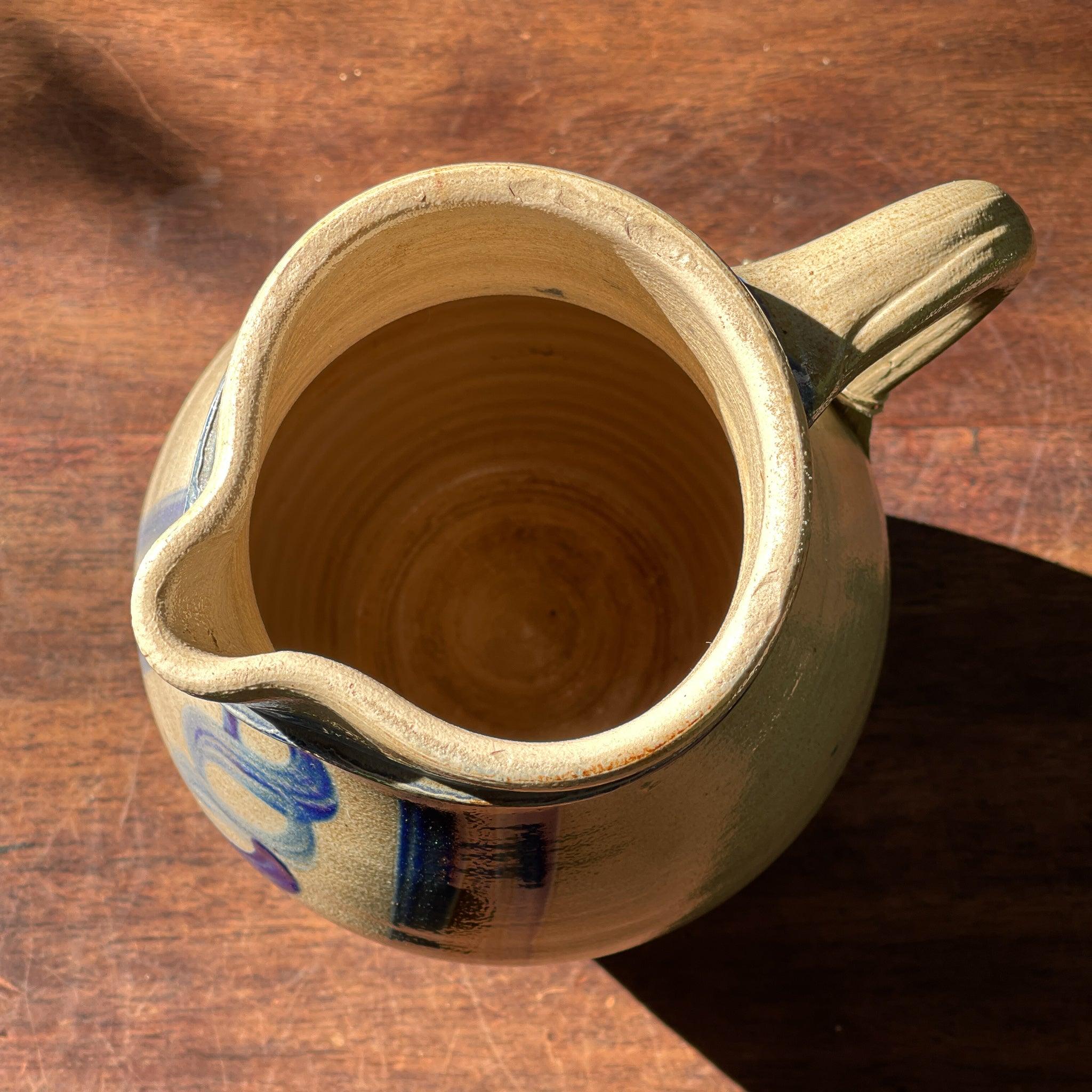 Antieke Keulse aardewerk schenkkan / vaas 1.5 L - Bamestra Curiosa