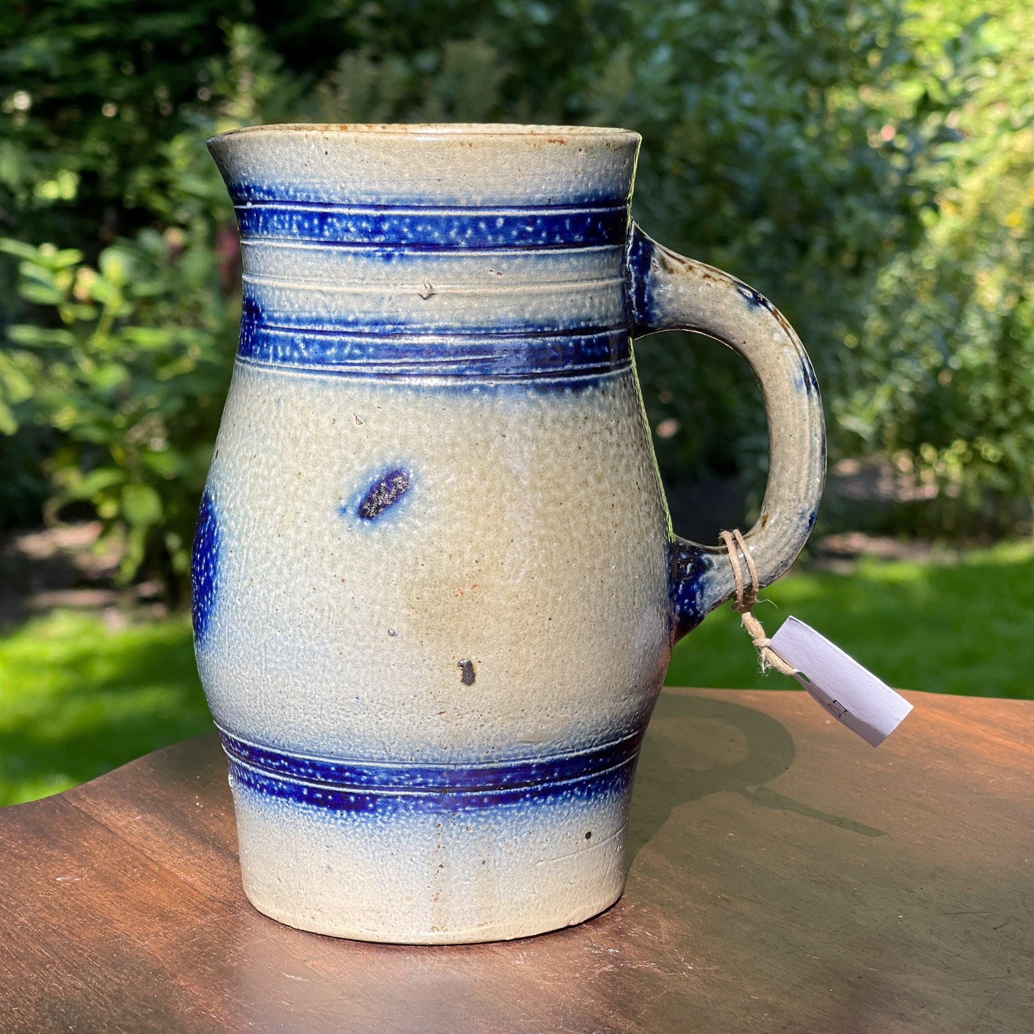 Antieke Keulse aardewerk schenkkan / vaas - Bamestra Curiosa