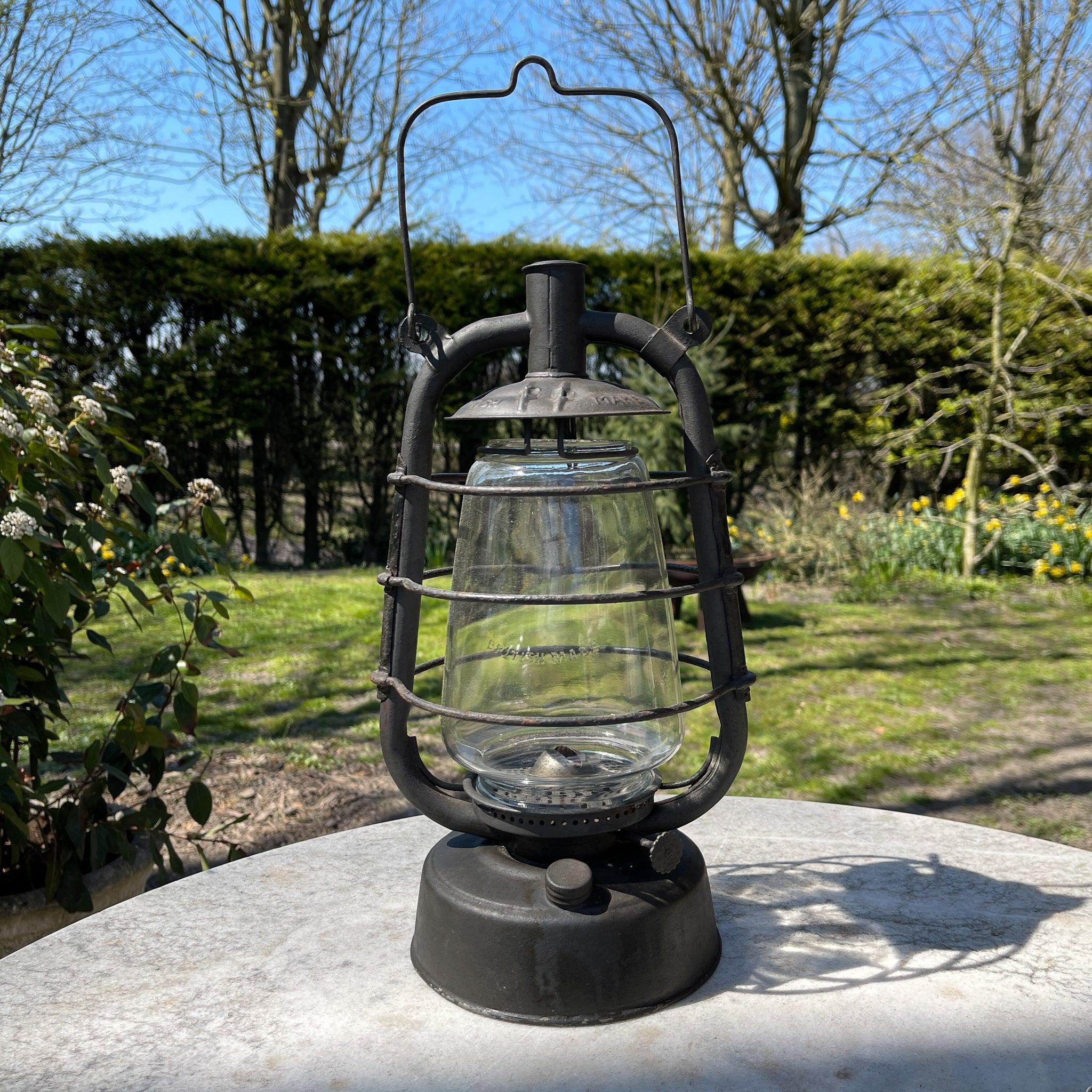 Antieke stormlantaarn Sherwoods Birmingham Cruiser 1457 - The Collectionist