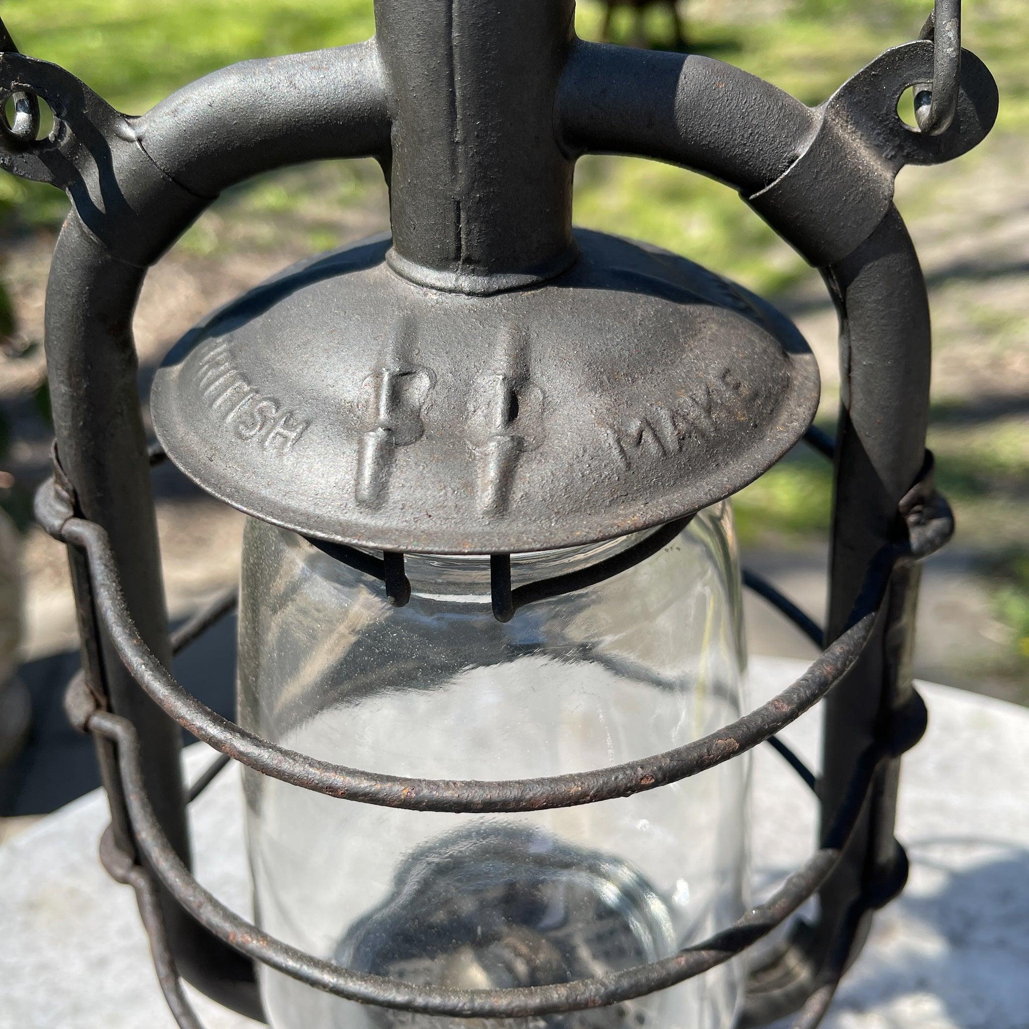 Antieke stormlantaarn Sherwoods Birmingham Cruiser 1457 - The Collectionist