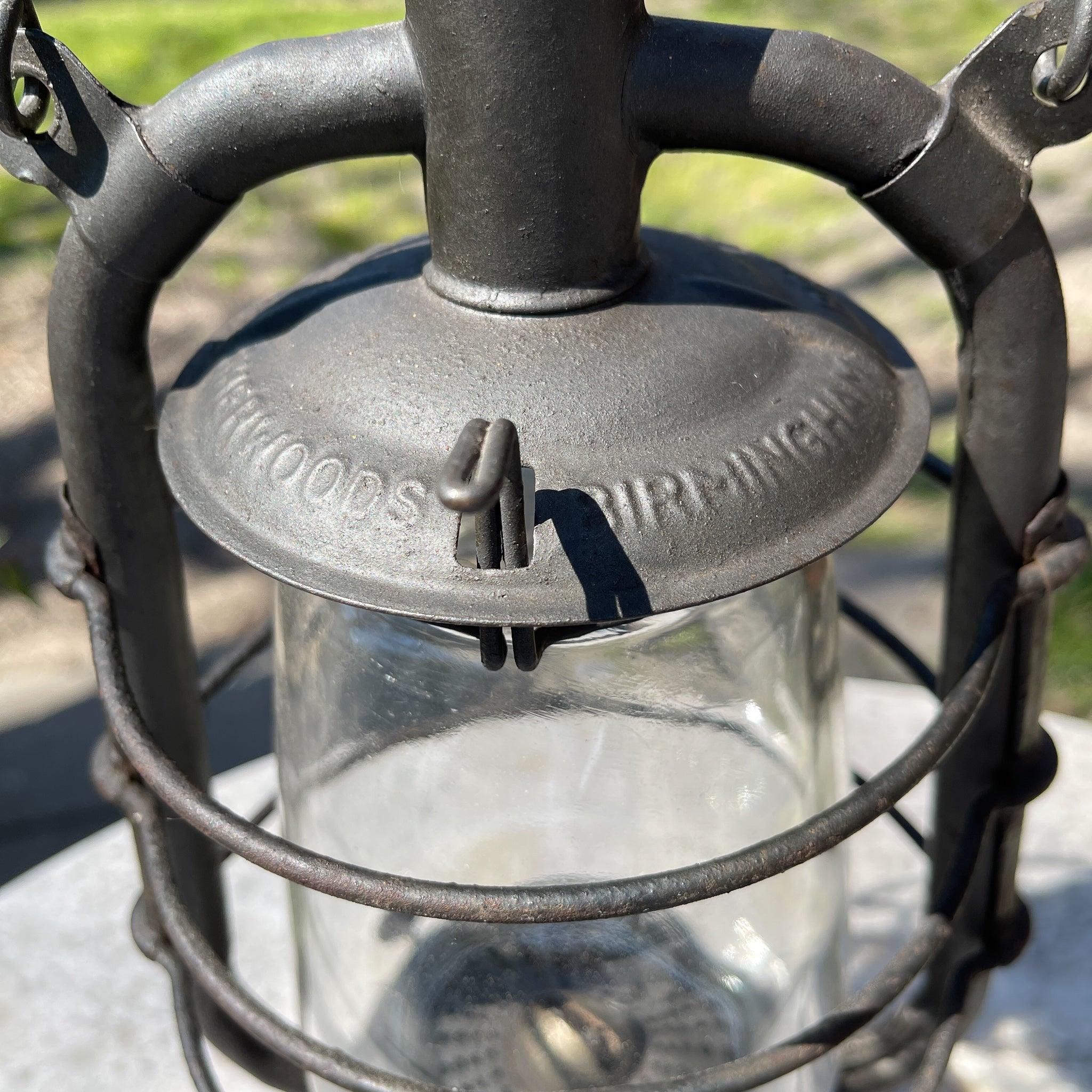 Antieke stormlantaarn Sherwoods Birmingham Cruiser 1457 - The Collectionist