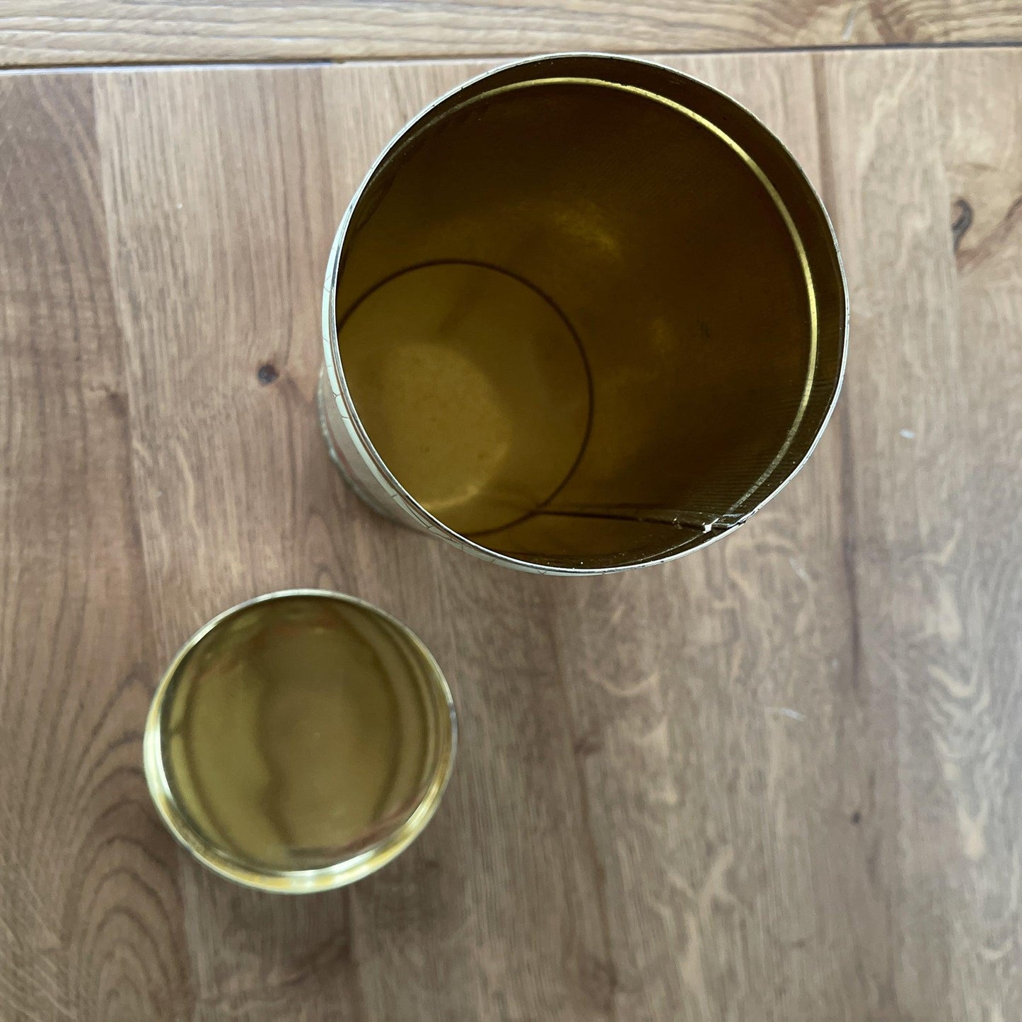 Antieke Verkade beschuit blik - Bamestra Curiosa