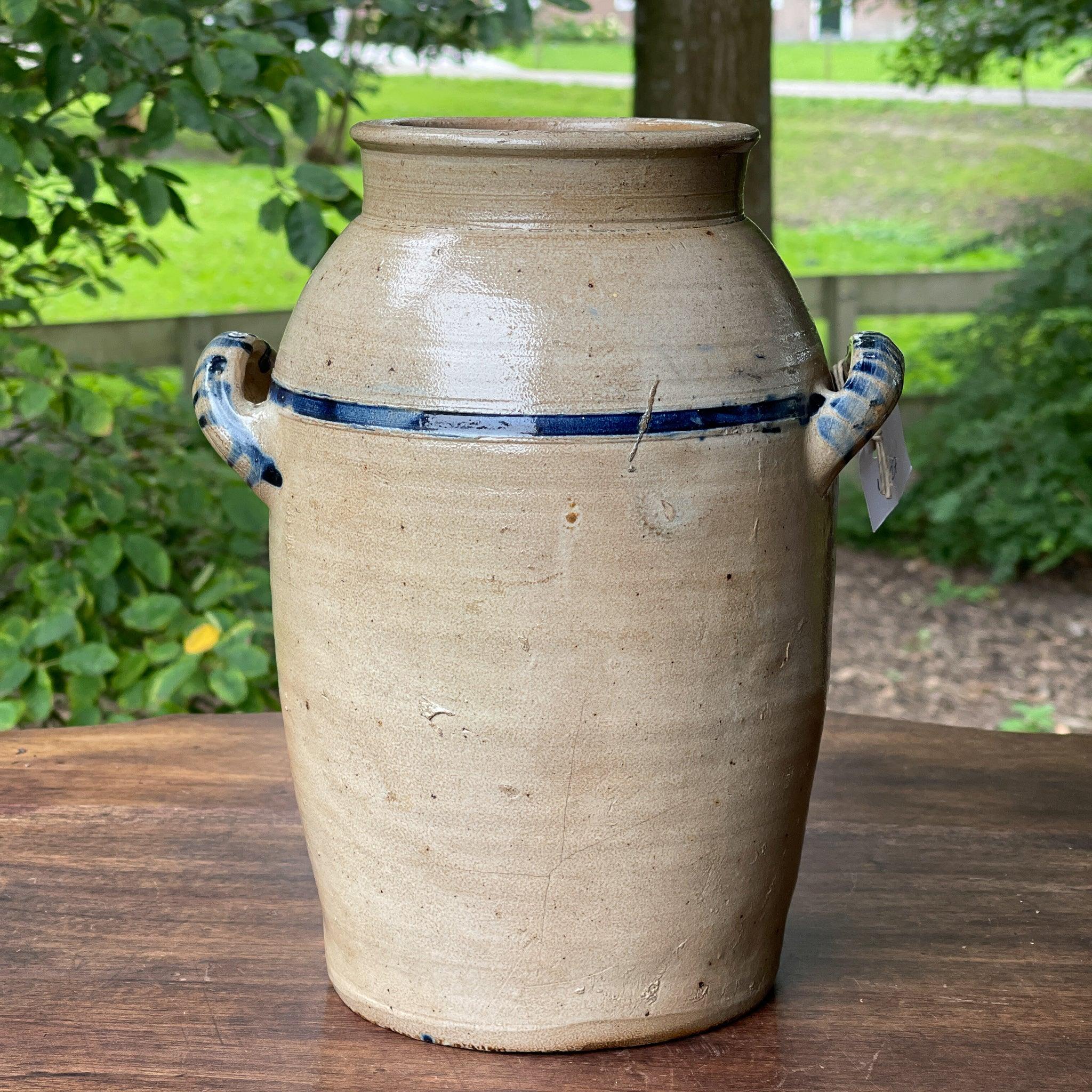 Antieke voorraadpot J.M. De Hoop & Zoon Rotterdam - The Collectionist