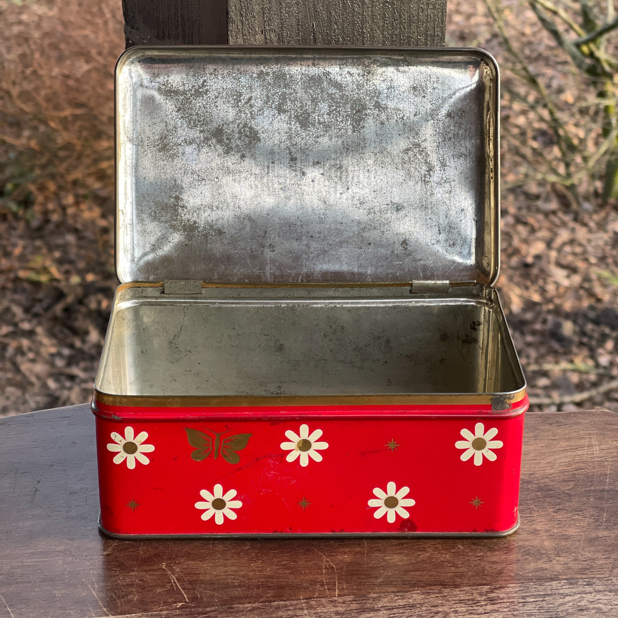 ARK Koekblik Met Vlinders en Margrieten - The Collectionist