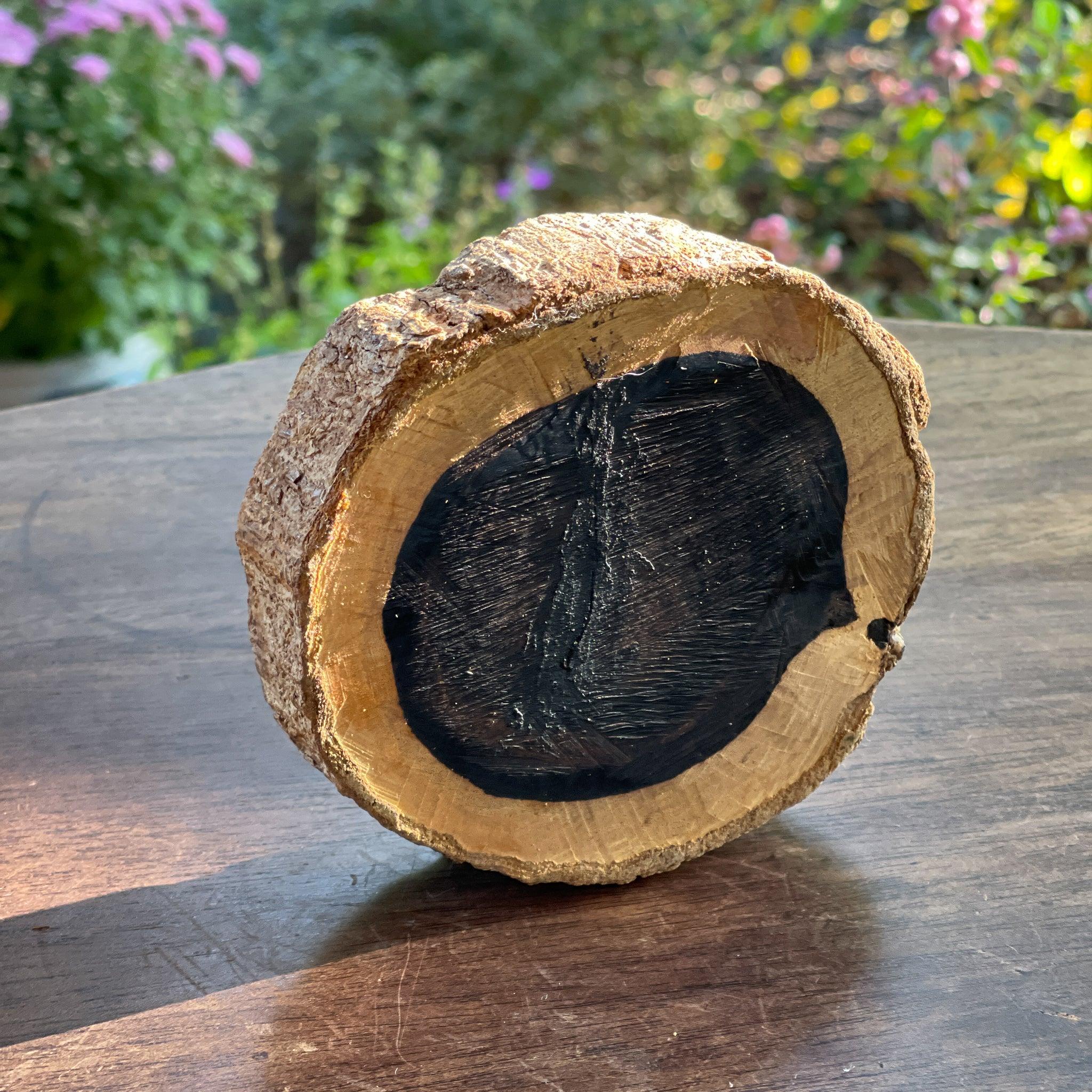 Asbak gemaakt van zeldzaam Ebbenhout - The Collectionist