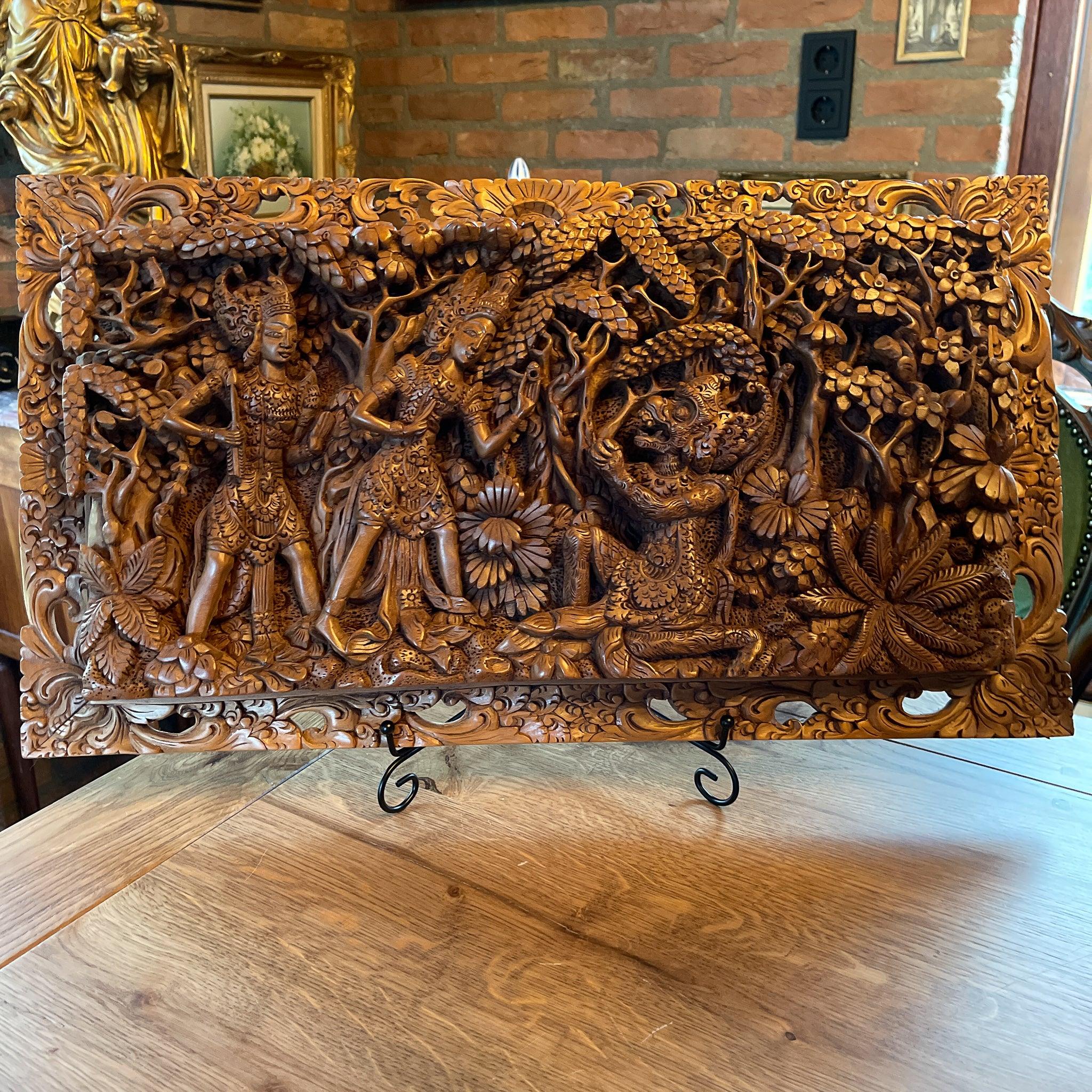 Balinees houtsnijwerk - Bamestra Curiosa