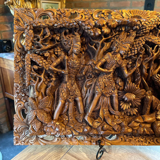 Balinees houtsnijwerk - Bamestra Curiosa