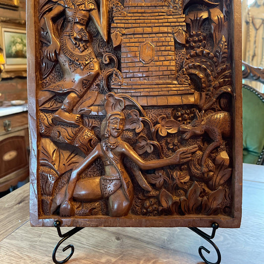 Balinees houtsnijwerk - Bamestra Curiosa