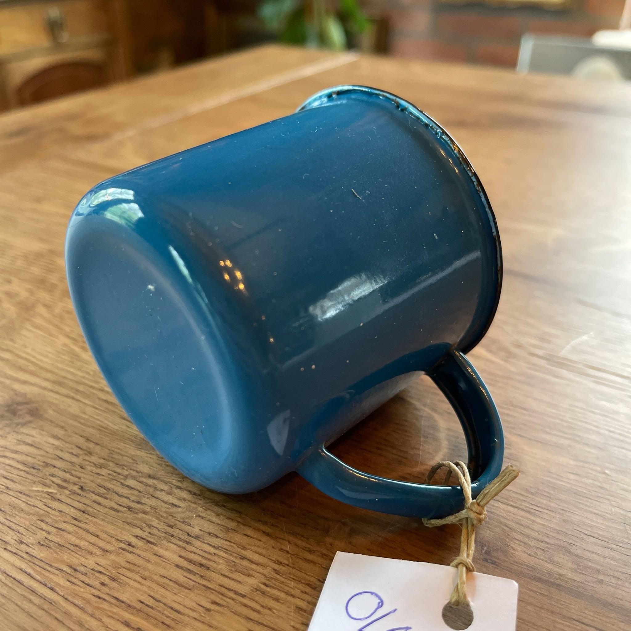 Blauwe emaille beker - The Collectionist