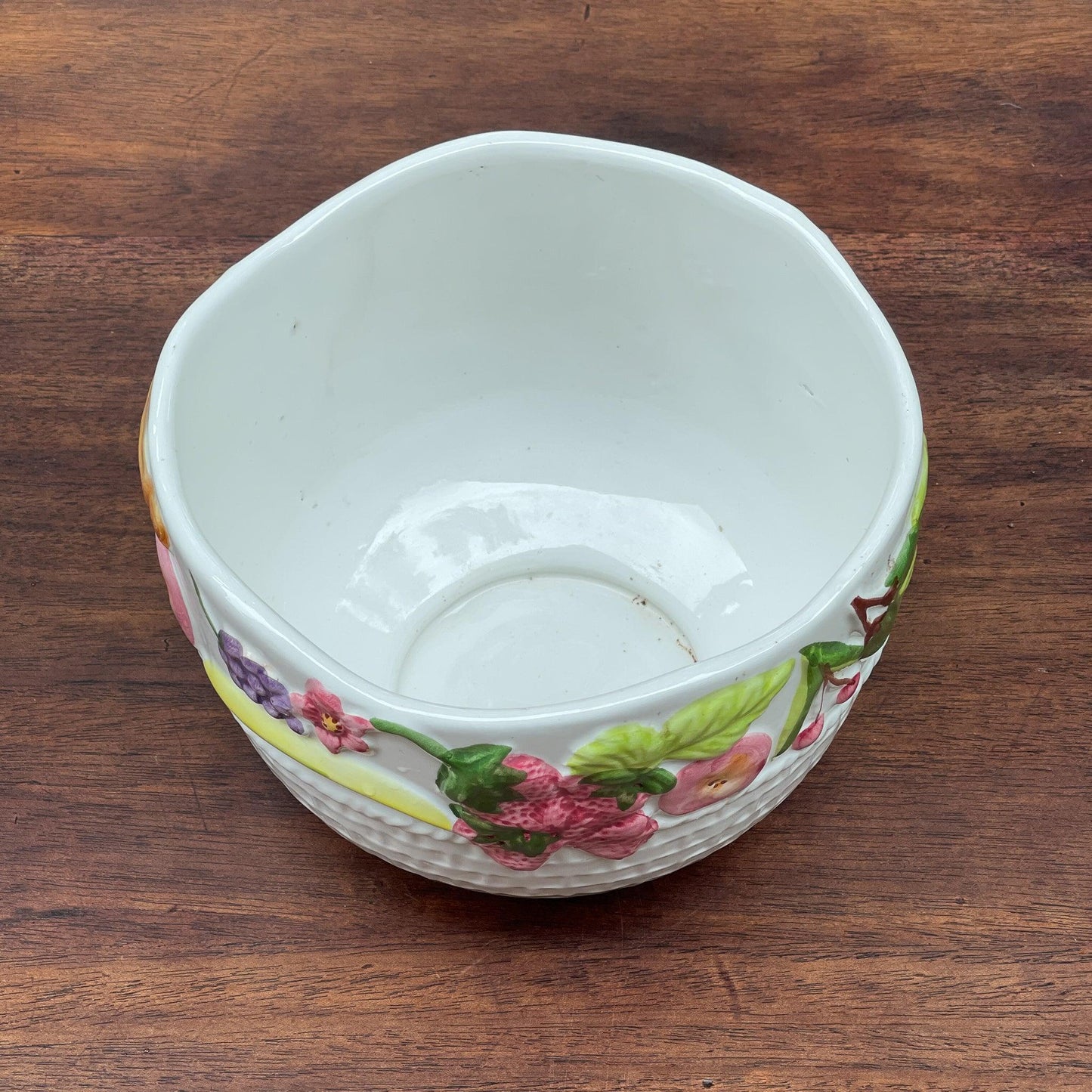 Bloempot met fruitrand - Bamestra Curiosa