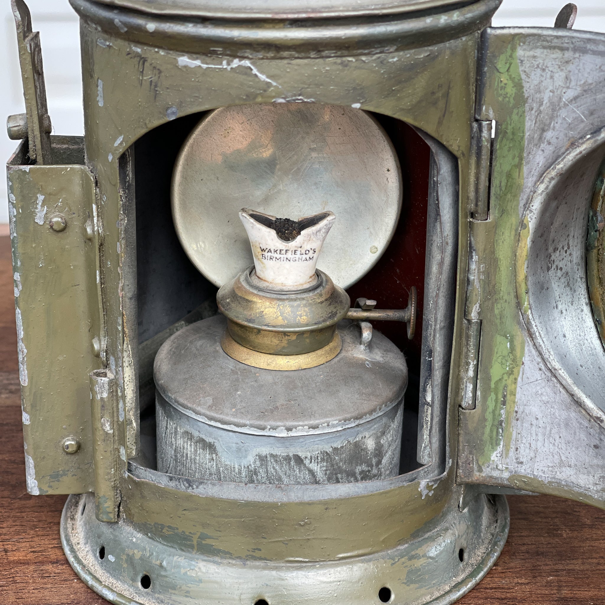 Britse Militaire Trein Seinlamp Eastgate & Son 1945 - The Collectionist